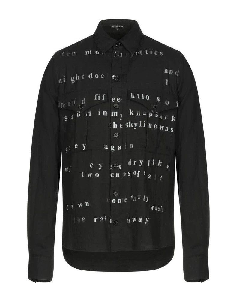Other Ann Demeulemeester ann demeulemeester black letter print s Size US XS / EU 42 / 0 - 8 Thumbnail