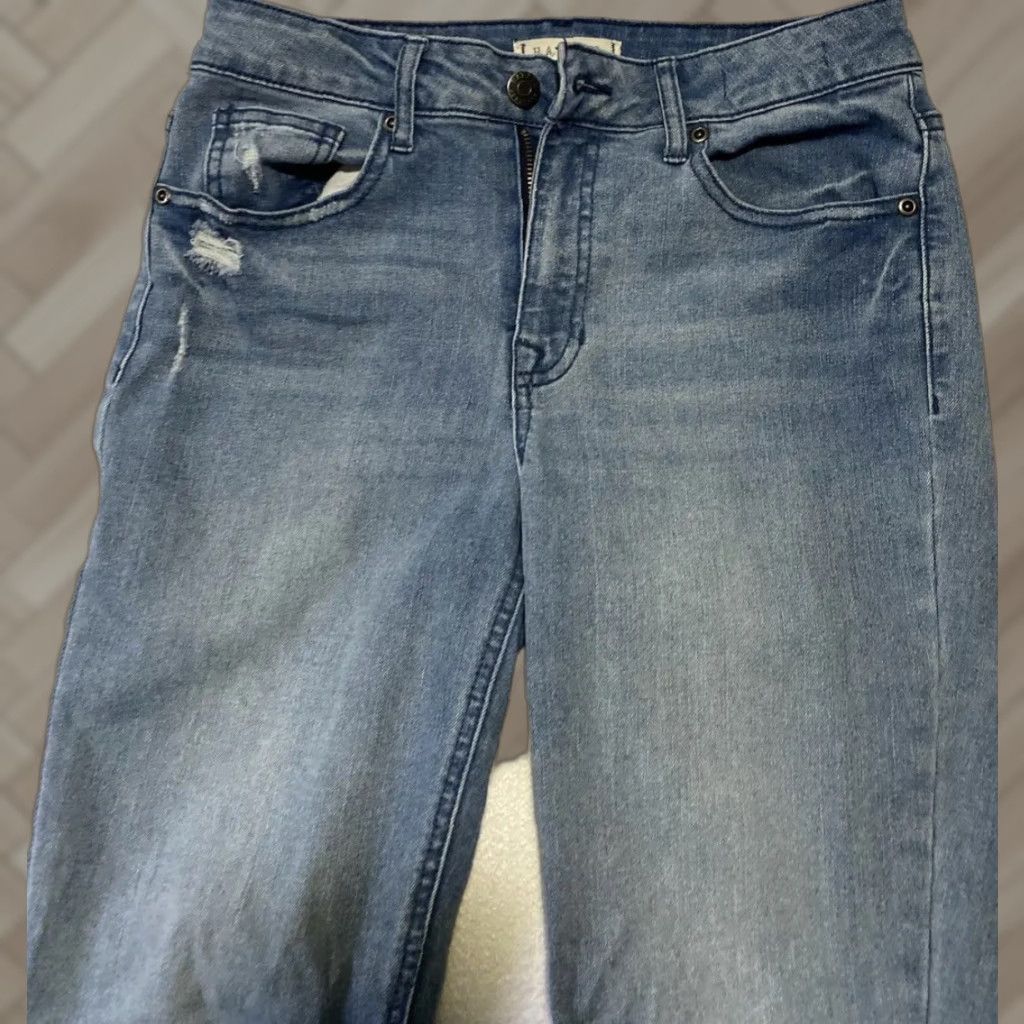 Vintage Harper Heritage Jeans Women W26 Blue Mid Skinny Denim Zip RF+27in Waist 26in Inseam 28-7 Style: Skinny (Regular) - Women Size 26" / US 2 / IT 38 - 1 Thumbnail