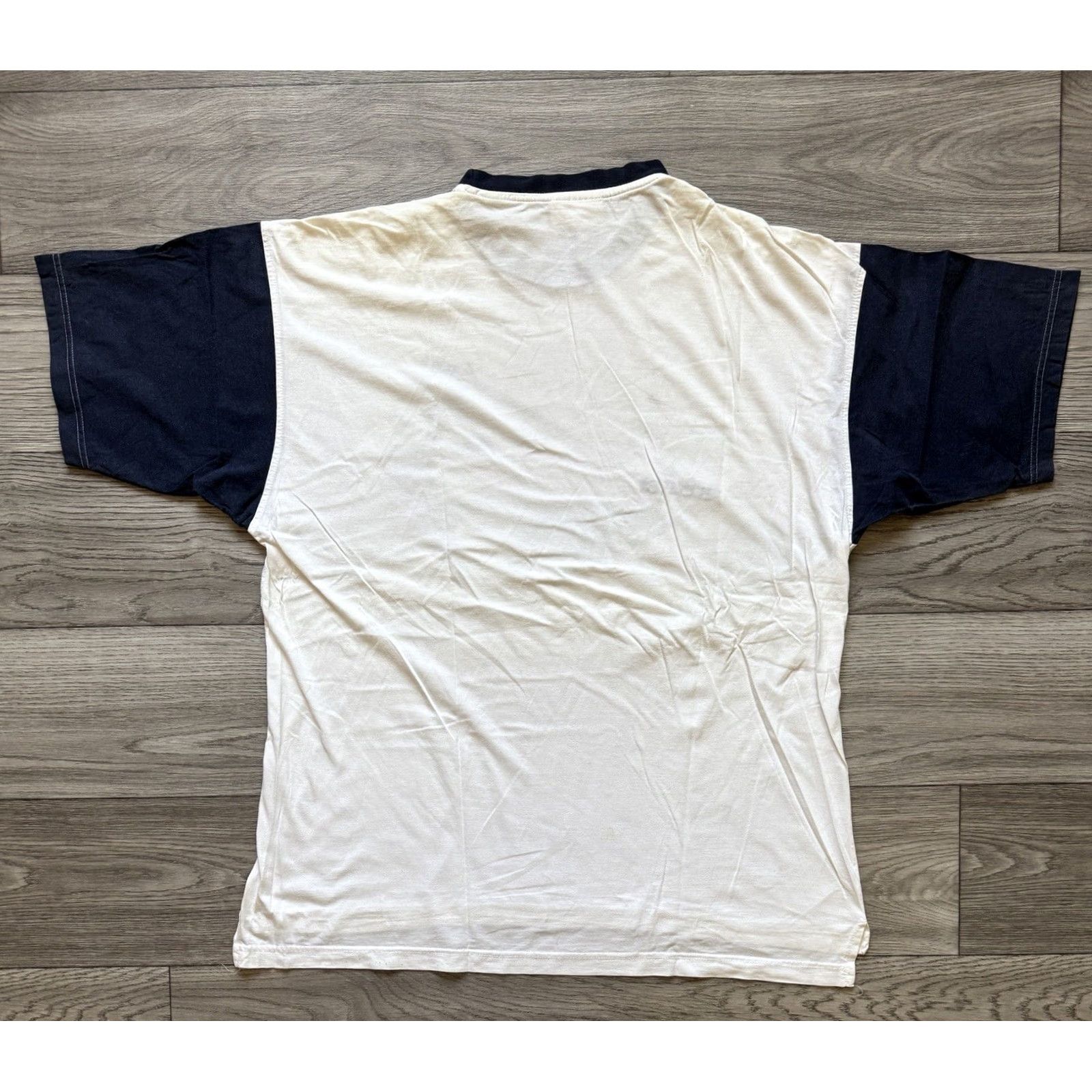 Adidas VINTAGE Stefan Edberg Adidas Tennis Shirt L 90s Men White Cotton T-Shirt Size US L / EU 52-54 / 3 - 2 Thumbnail