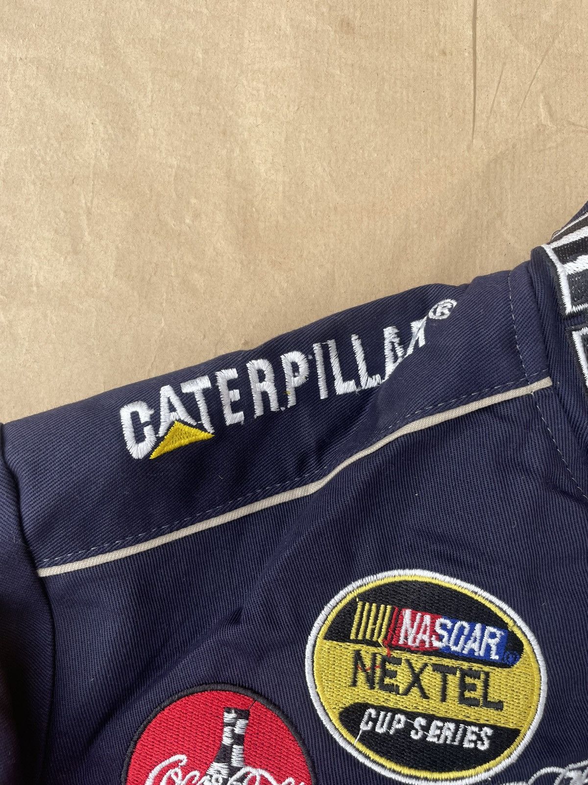 NASCAR × Vintage 🆘Rare🆘 Vintage JH Design M&M's NASCAR racing jacket navy L Size US L / EU 52-54 / 3 - 11 Thumbnail