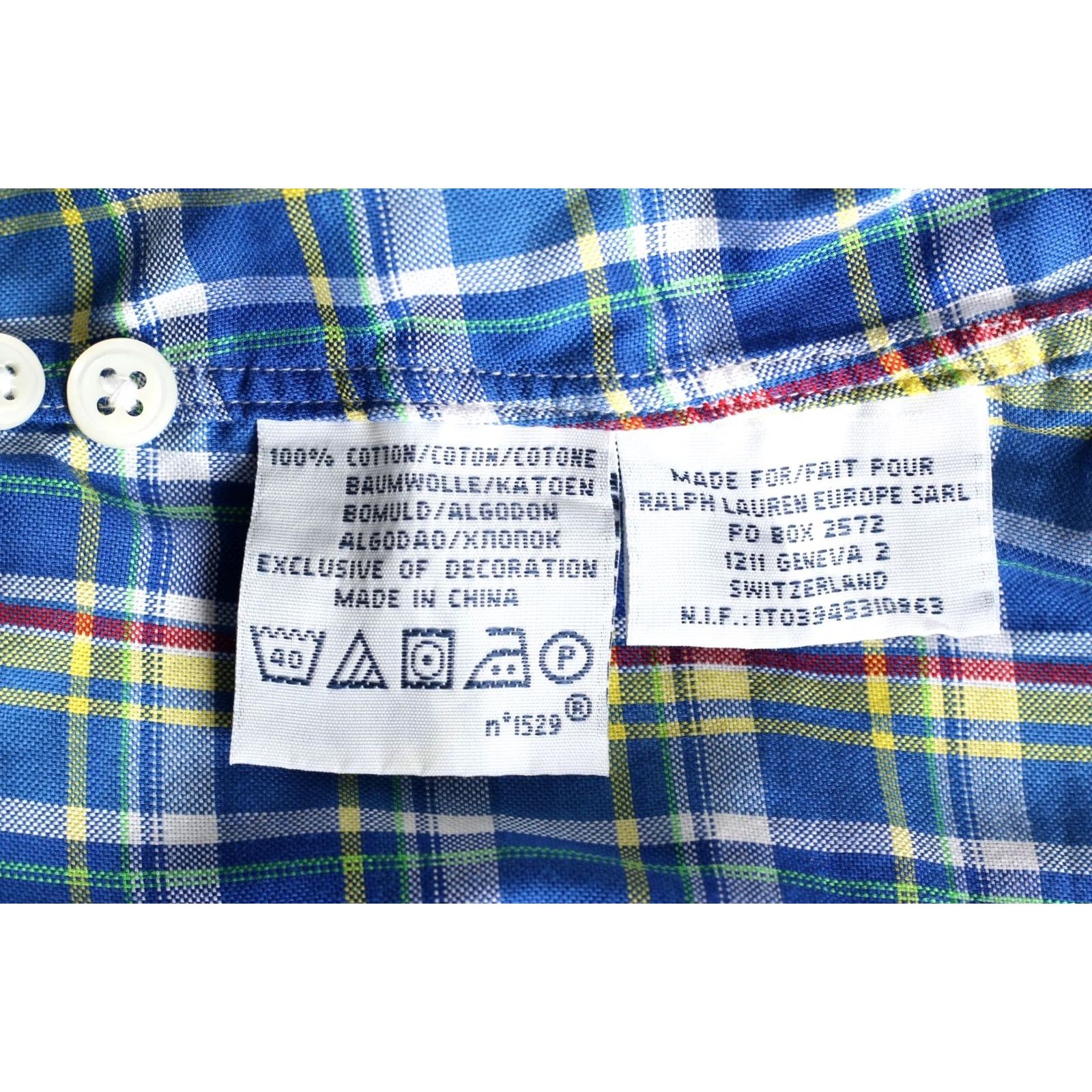 Polo Ralph Lauren POLO by RALPH LAUREN Oxford Slim Fit Shirt Men Size S Long Sleeve Size US S / EU 44-46 / 1 - 7 Thumbnail