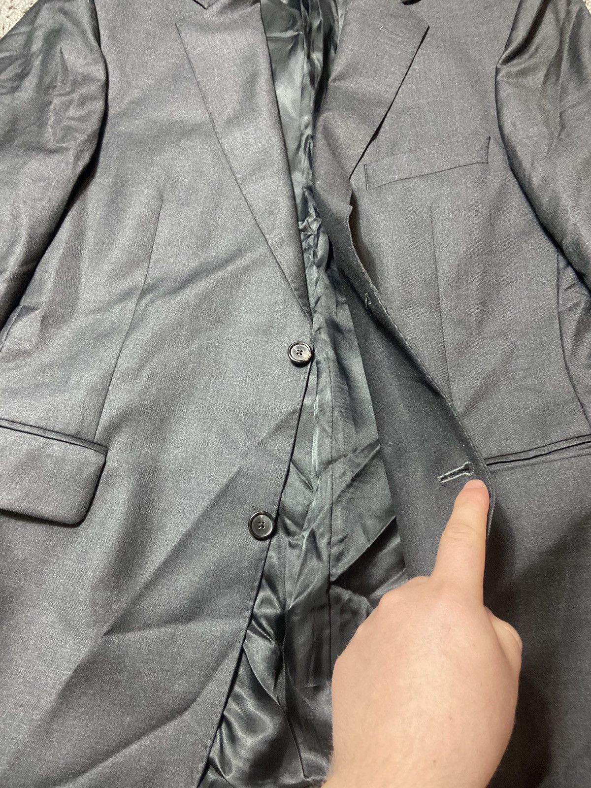 Burberry × Vintage BURBERRY BRIT 100% WOOL CASUAL SUIT CLASSIC BRITAIN LUXURY Size 50S - 2 Thumbnail