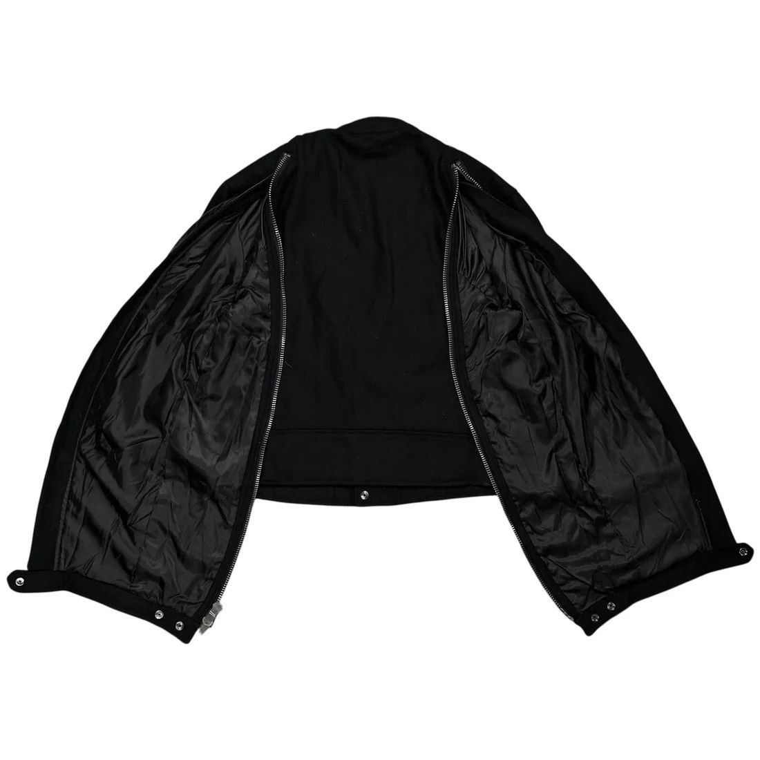 Yohji Yamamoto Yohji Yamamoto Pour Homme Back Zip Wool Bomber Jacket - AW14 Size US S / EU 44-46 / 1 - 13 Thumbnail