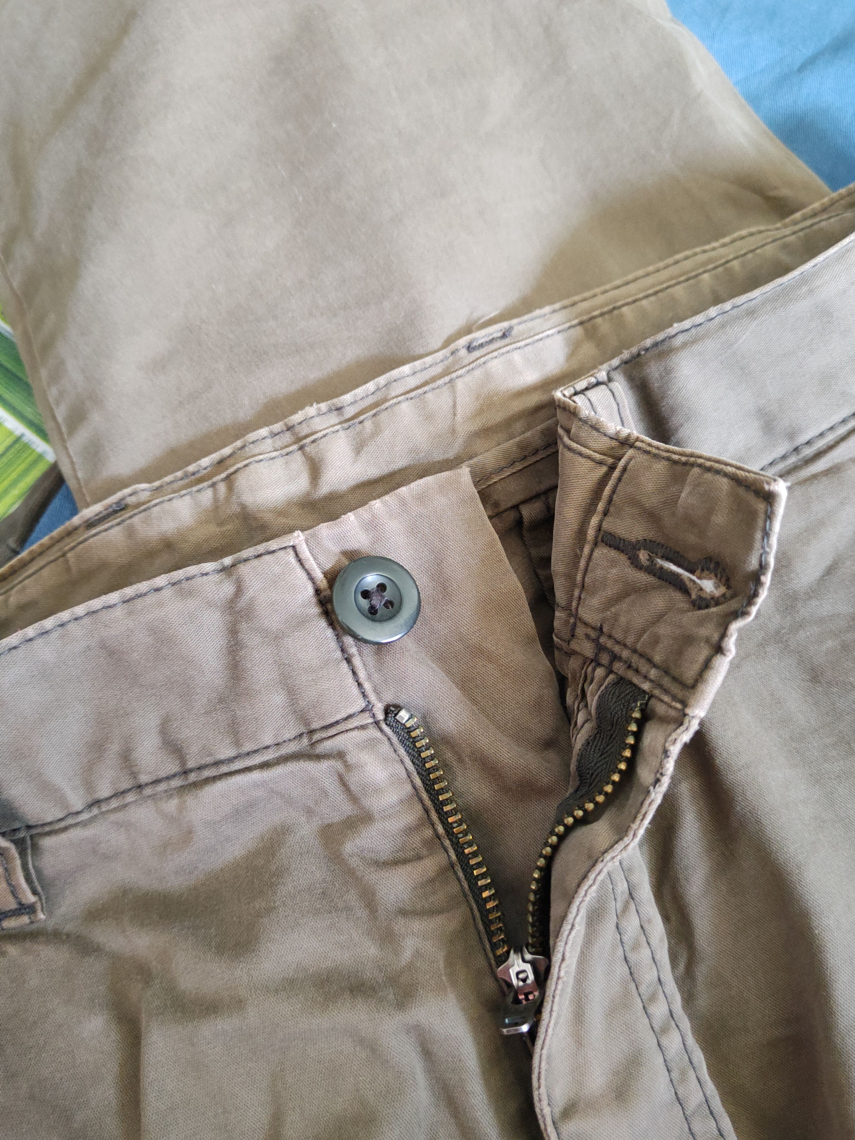 Japanese Brand × Uniqlo Uniqlo Brown Faded Multipocket Tactical Cargo Pants #S1391 Size US 31 - 12 Thumbnail