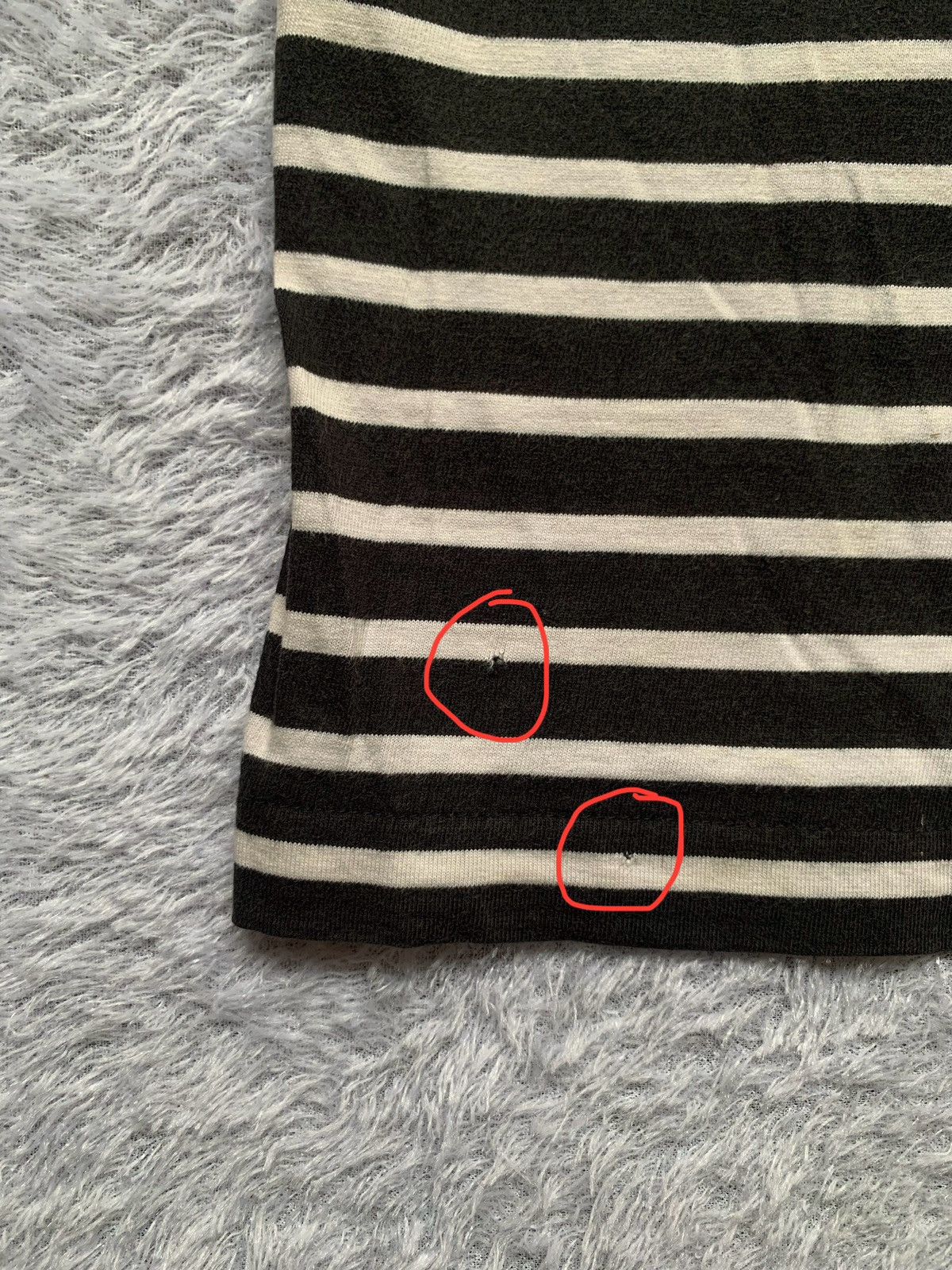 agnes b. Bundle 3pcs agnes b striped, long sleeve and pocket tee Size US L / EU 52-54 / 3 - 7 Thumbnail