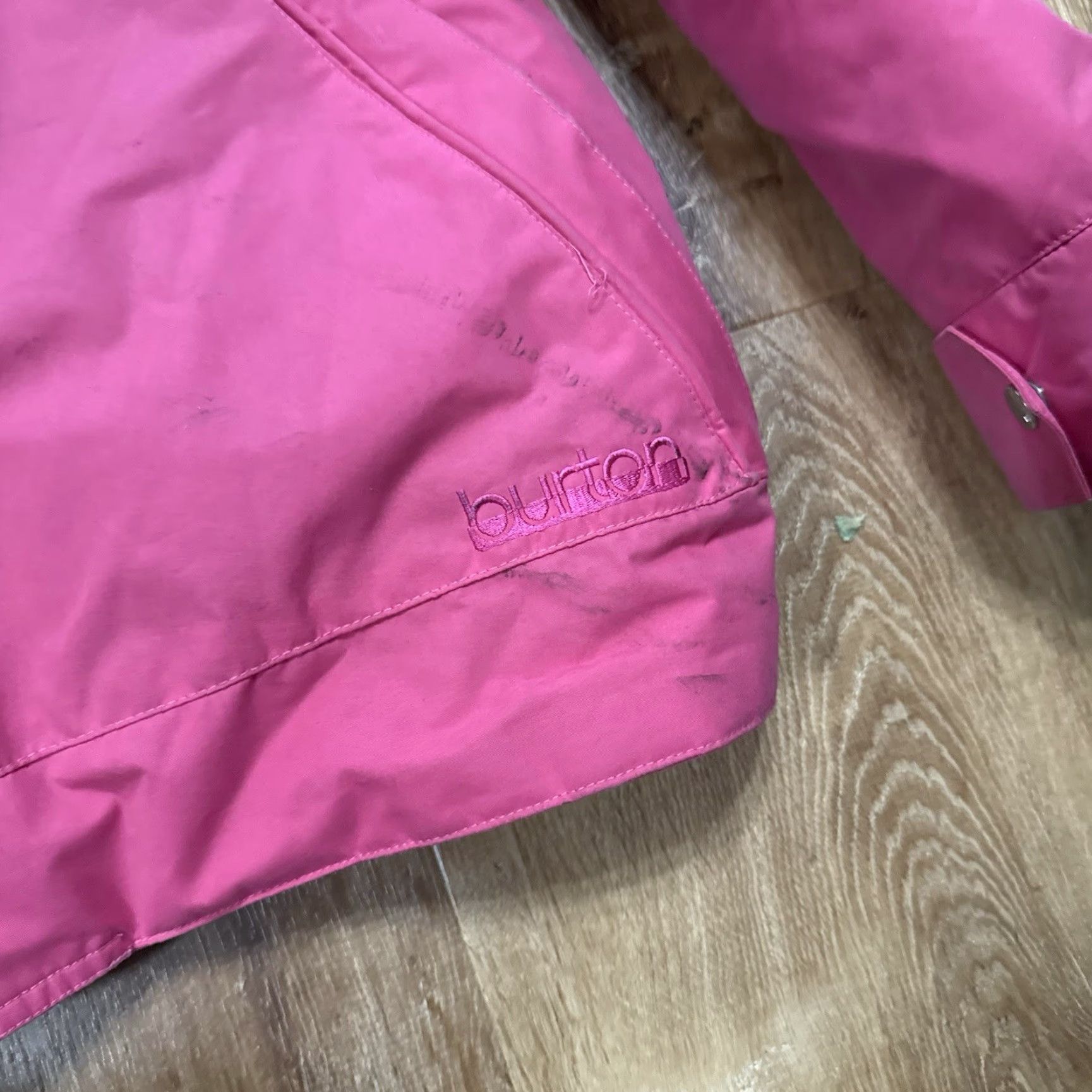 Burton BURTON Mutiny Womens DryRide Insulated Hoodie Ski Jacket Coat Medium Pink - STAIN, Regular, Polyester, Jacket Size M / US 6-8 / IT 42-44 - 7 Thumbnail