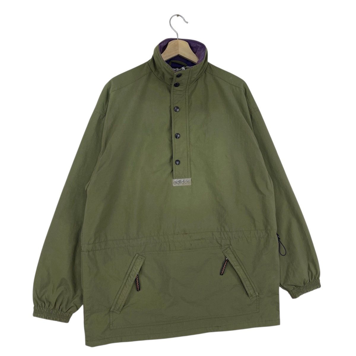 Adidas × Vintage 90’s Adidas Anarok Pullover Jacket Size US L / EU 52-54 / 3 - 4 Thumbnail