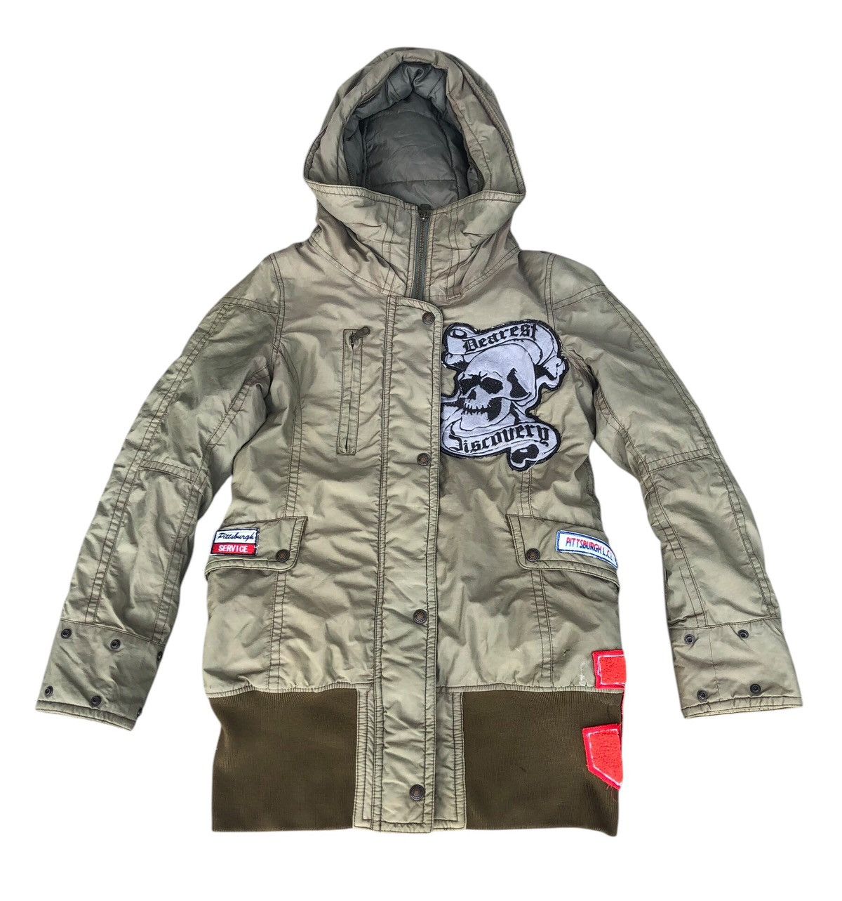 Hysteric Glamour × Japanese Brand 🔥Histeric Glamour Army Puffer Hoodies Jacket🔥 Size M / US 6-8 / IT 42-44 - 1 Thumbnail