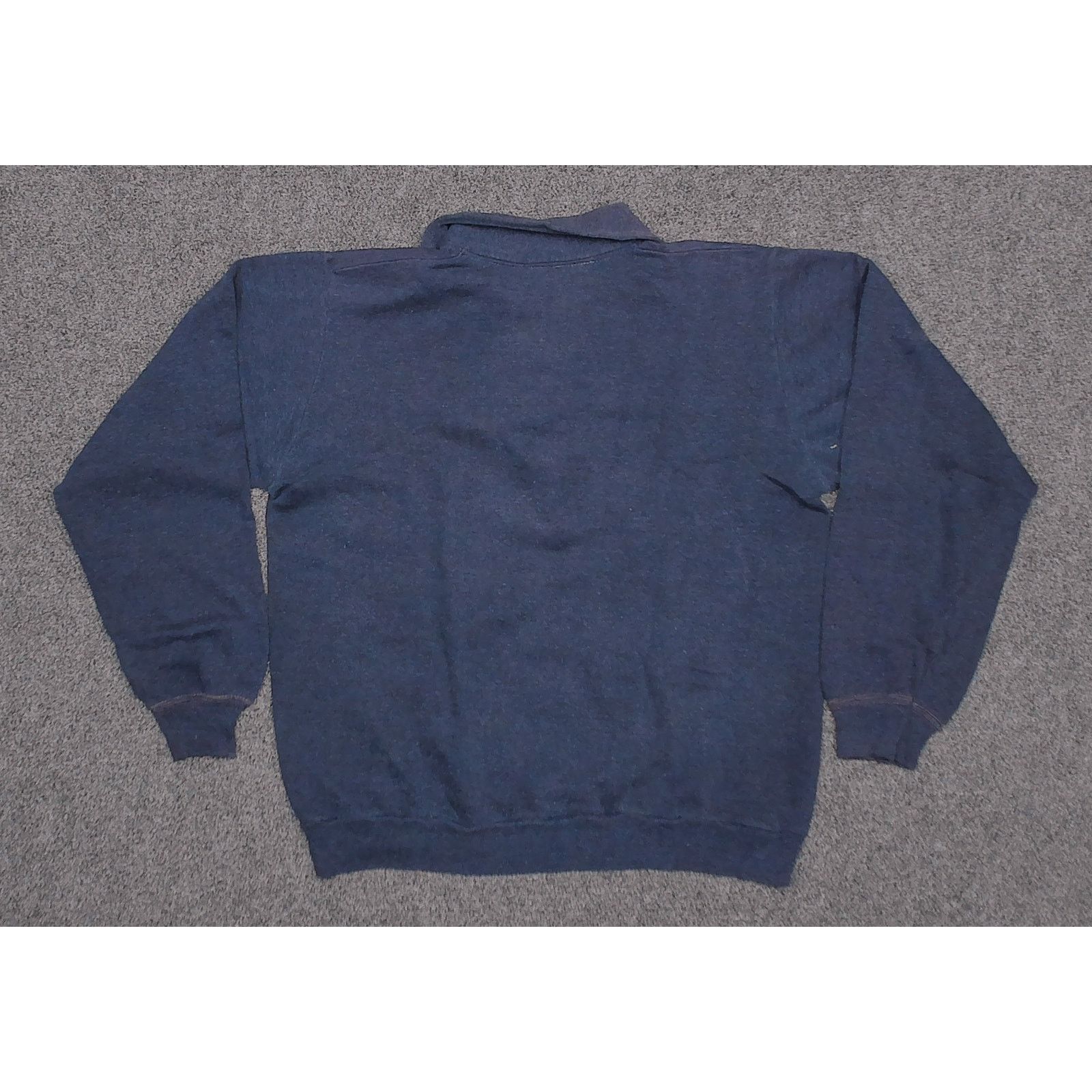 Sears Sears VTG 1970s Boxy Cropped Hands Off 1/4 Zip Sweatshirt Size US M / EU 48-50 / 2 - 4 Thumbnail
