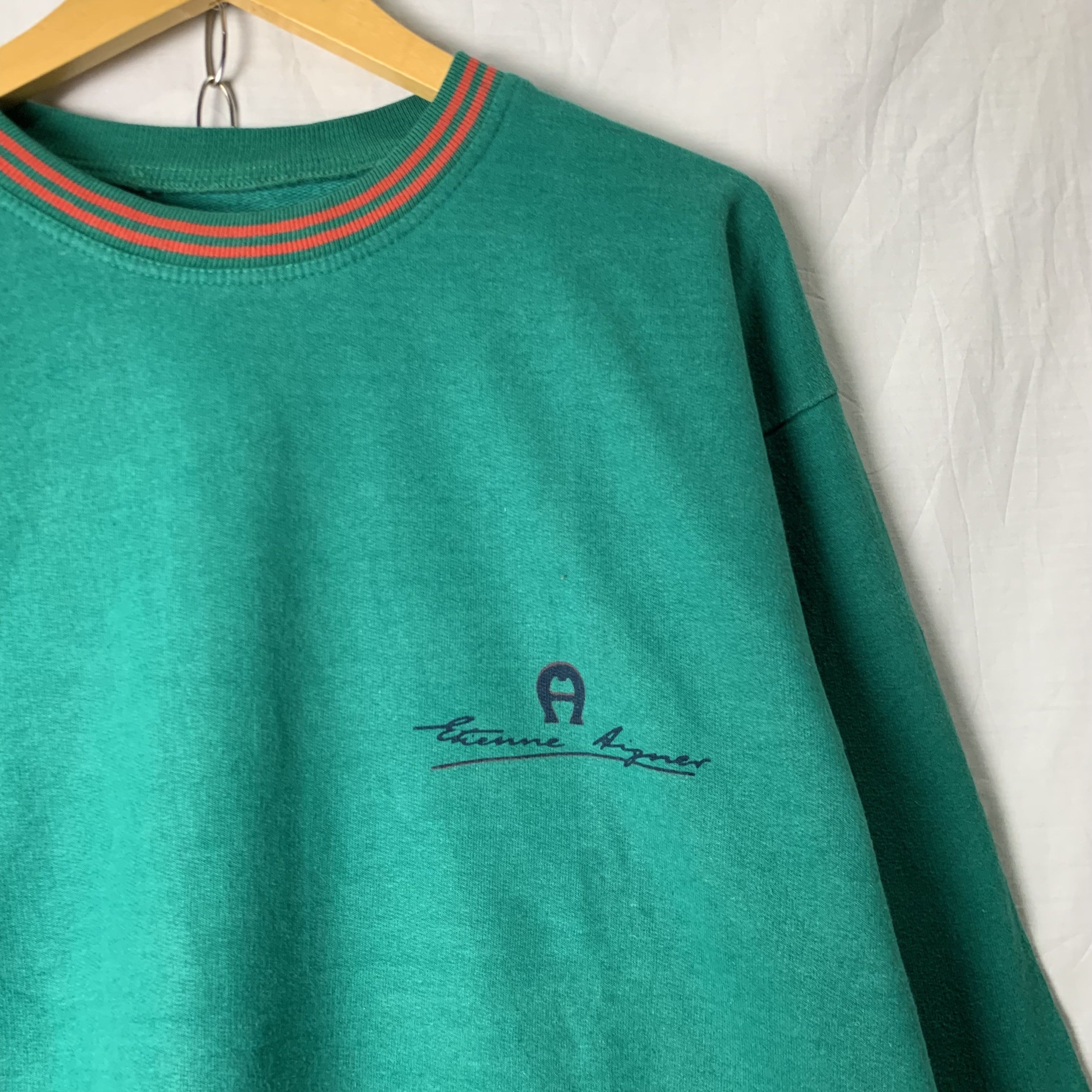 Aigner Vintage 90s Etienne Aigner Sweatshirt Crewneck Size US M / EU 48-50 / 2 - 4 Thumbnail