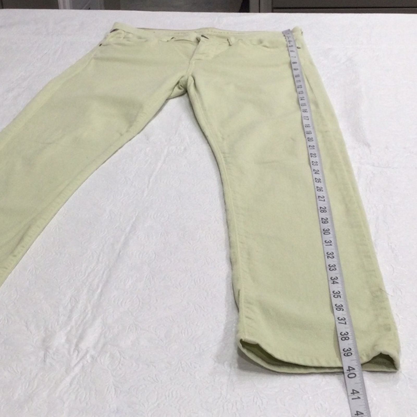 Citizens Of Humanity Citizens of Humanity Jerome Dahan Pale Green Skinny Pant 26 Size 26" / US 2 / IT 38 - 13 Thumbnail