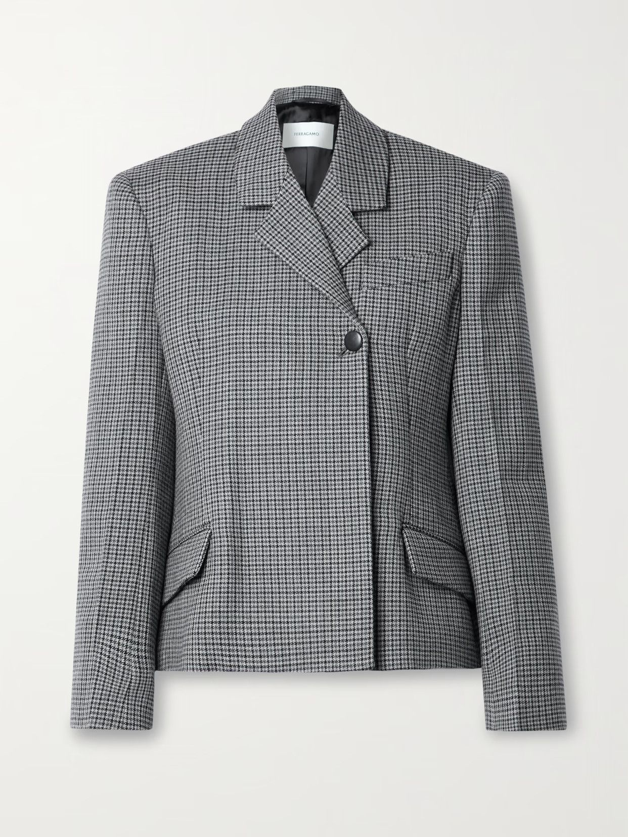 Salvatore Ferragamo o1s1rm1224 Blazer in Grey Size M / US 6-8 / IT 42-44 - 1 Thumbnail
