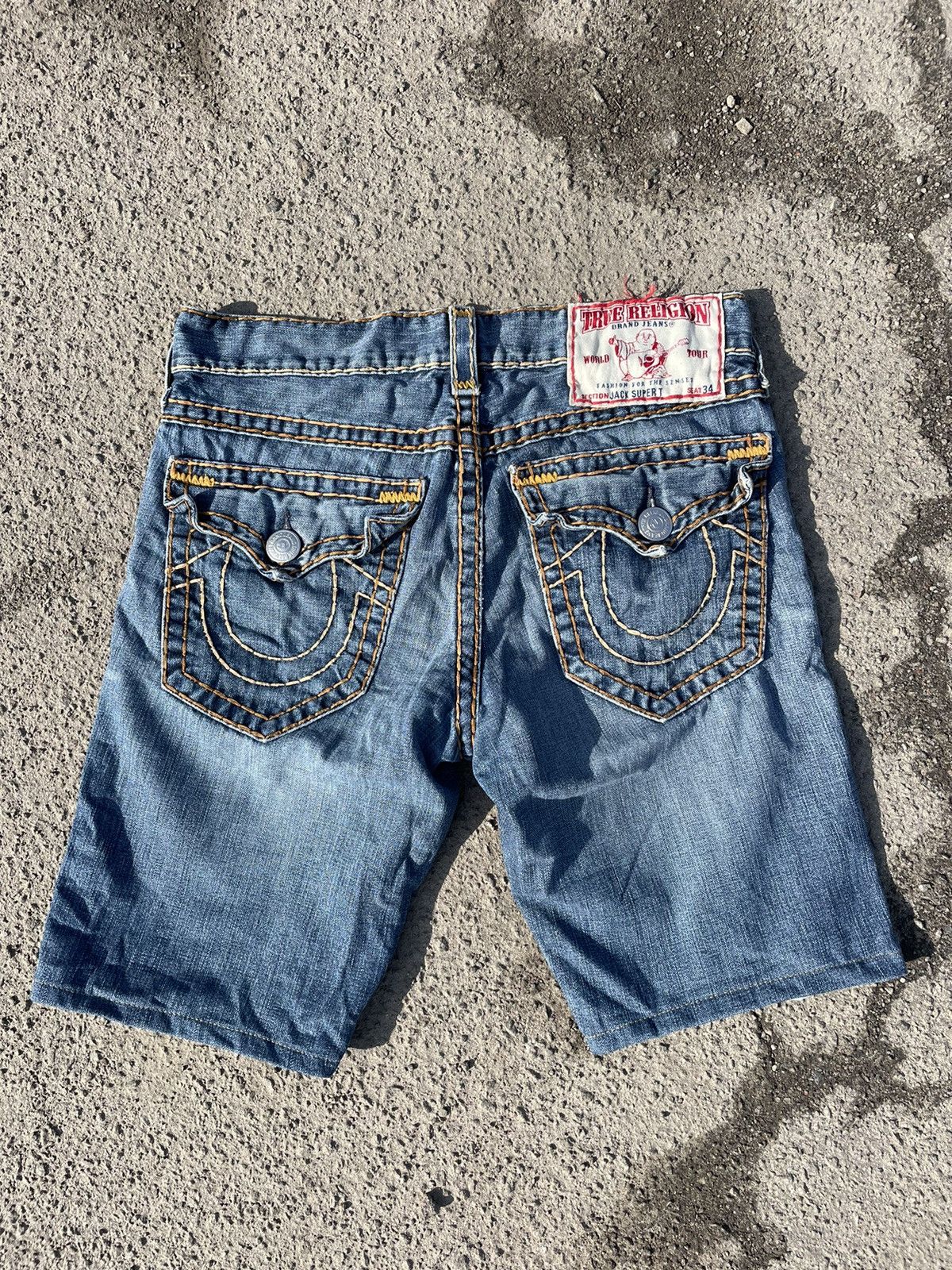 True Religion True Religion Usa Jack Super T Rare 32 Size US 32 / EU 48 - 1 Thumbnail