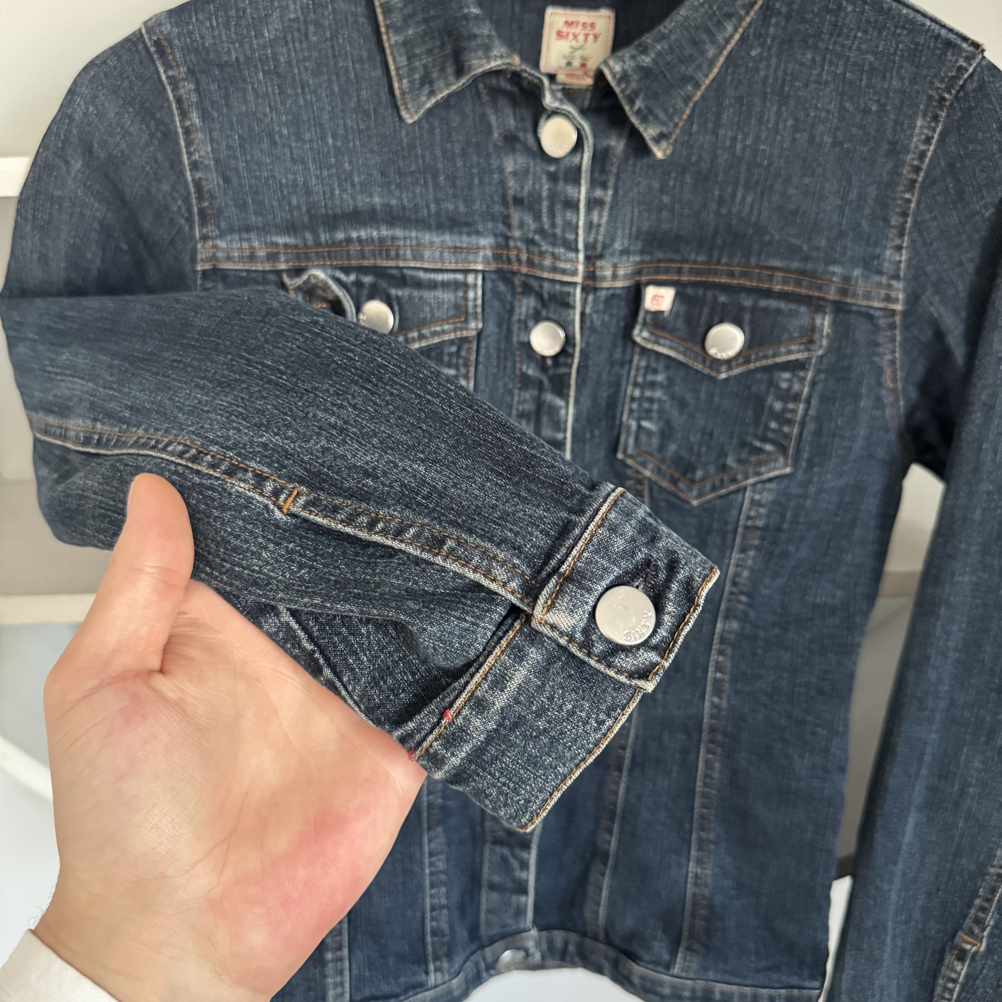 Miss Sixty MISS SIXTY Style Brink Denim Jeans Italy Jacket Y2K Size S Size S / US 4 / IT 40 - 6 Thumbnail