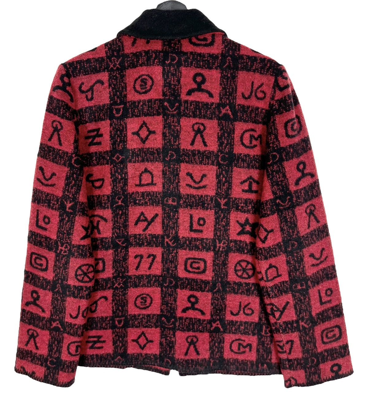 Vintage Vintage Wooded River Full Print Women Wool Jacket Size L / US 10 / IT 46 - 9 Thumbnail