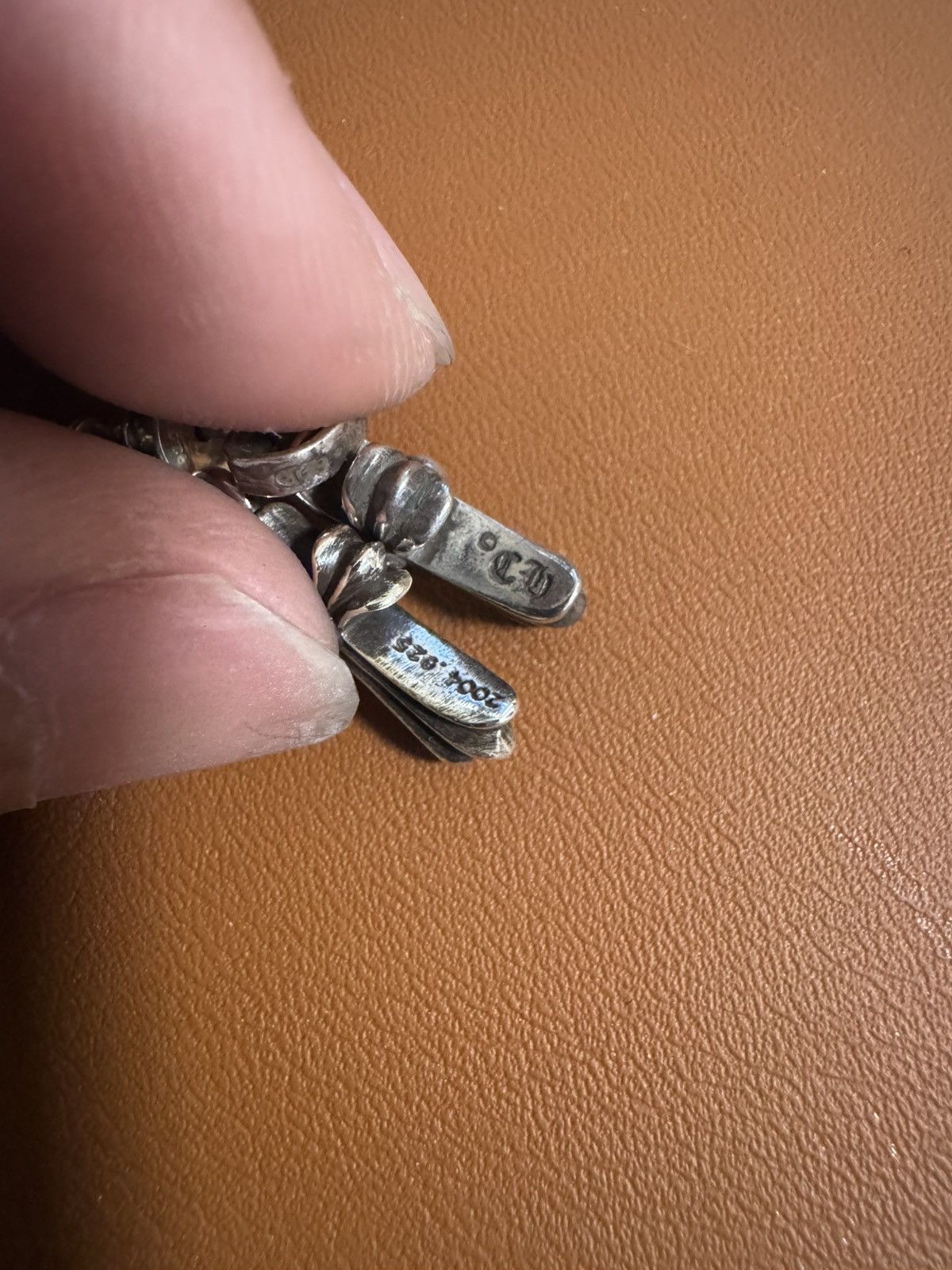 Chrome Hearts Chrome Hearts Baby Fat Earrings (PAIR) Size ONE SIZE - 3 Thumbnail
