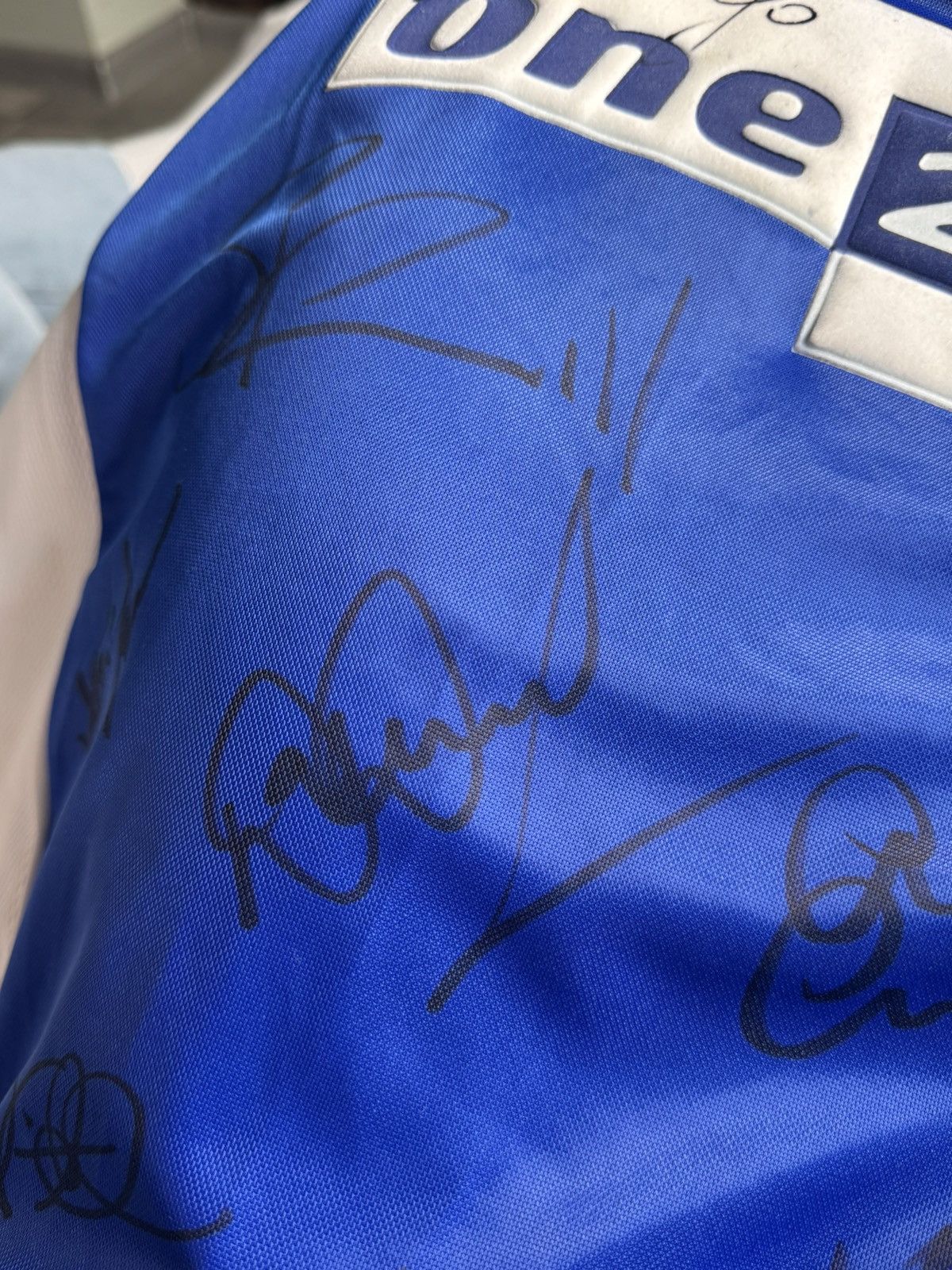 Puma ❗️WITH AUTOGRAPHS❗️Vintage Puma Everton 2000-02 Jersey Size US M / EU 48-50 / 2 - 19 Thumbnail
