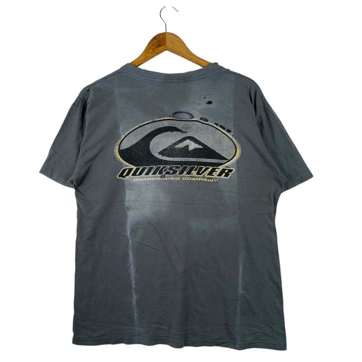 Quiksilver Vintage 90s QUIKSILVER Surfing Brand Hawaii Sunfaded Shirt Size US M / EU 48-50 / 2 - 1 Thumbnail