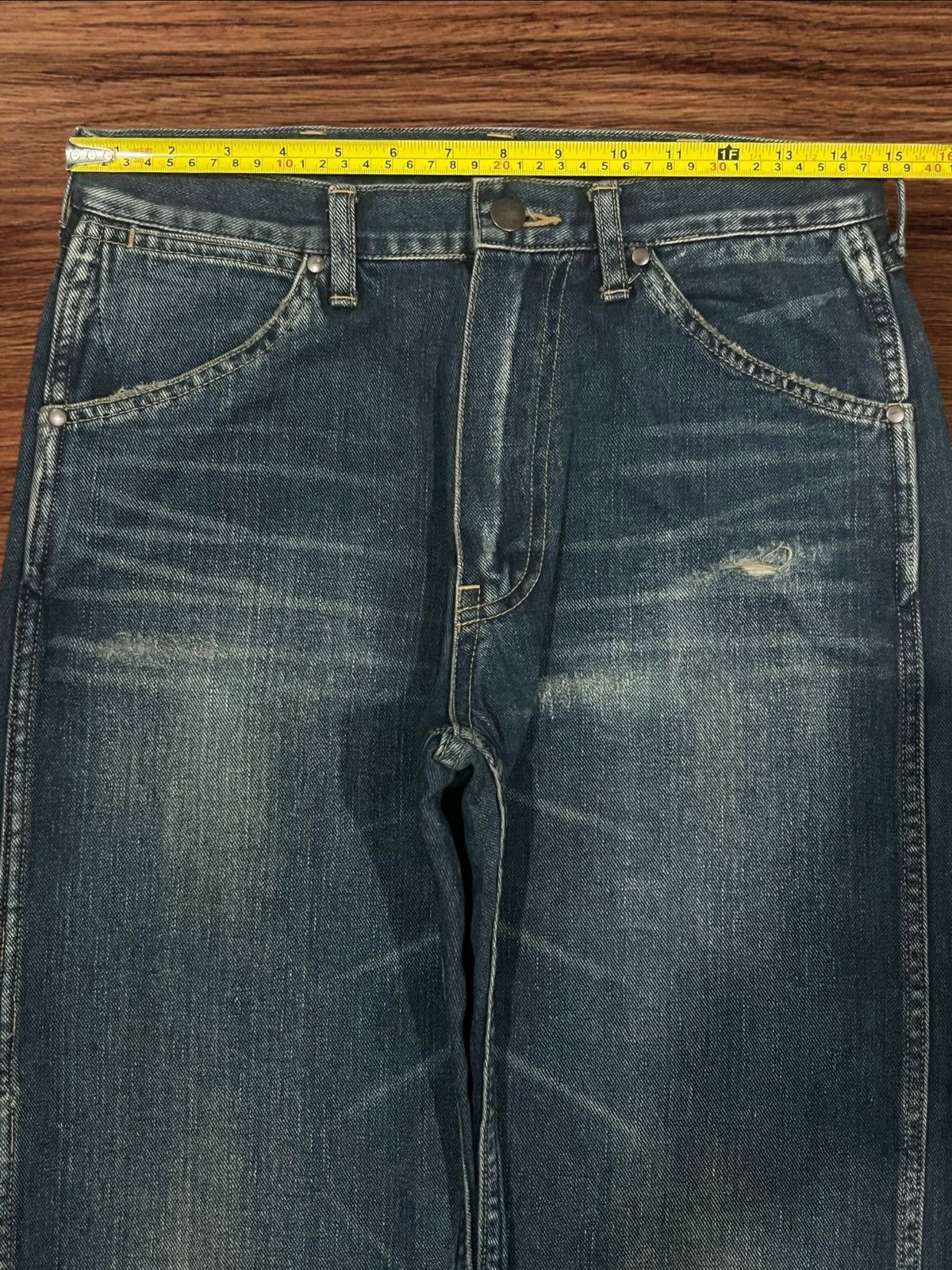 Bape Vintage OG A Bathing Ape by Nigo Indigo Blue Jeans Size US 29 - 13 Thumbnail