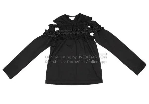 Other Comme Des Garcons Black vintage lace top size S Size S / US 4 / IT 40 - 2 Thumbnail