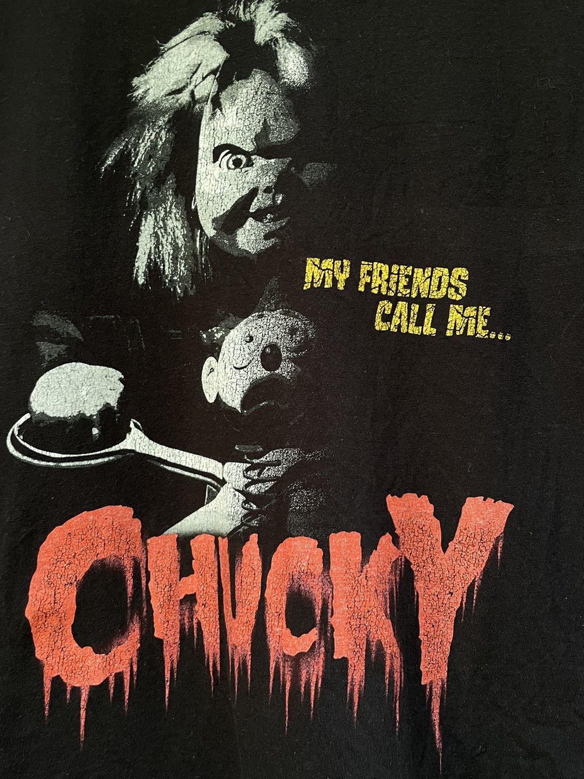 Universal Studios Horror Chucky “My Friends Call Me…” T-Shirt Movie RARE Size US M / EU 48-50 / 2 - 3 Thumbnail
