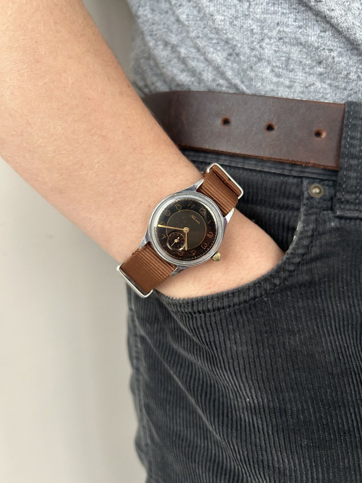 Vintage Vintage Kama Watch USSR Soviet Mechanical Authentic 1950s Size ONE SIZE - 1 Thumbnail