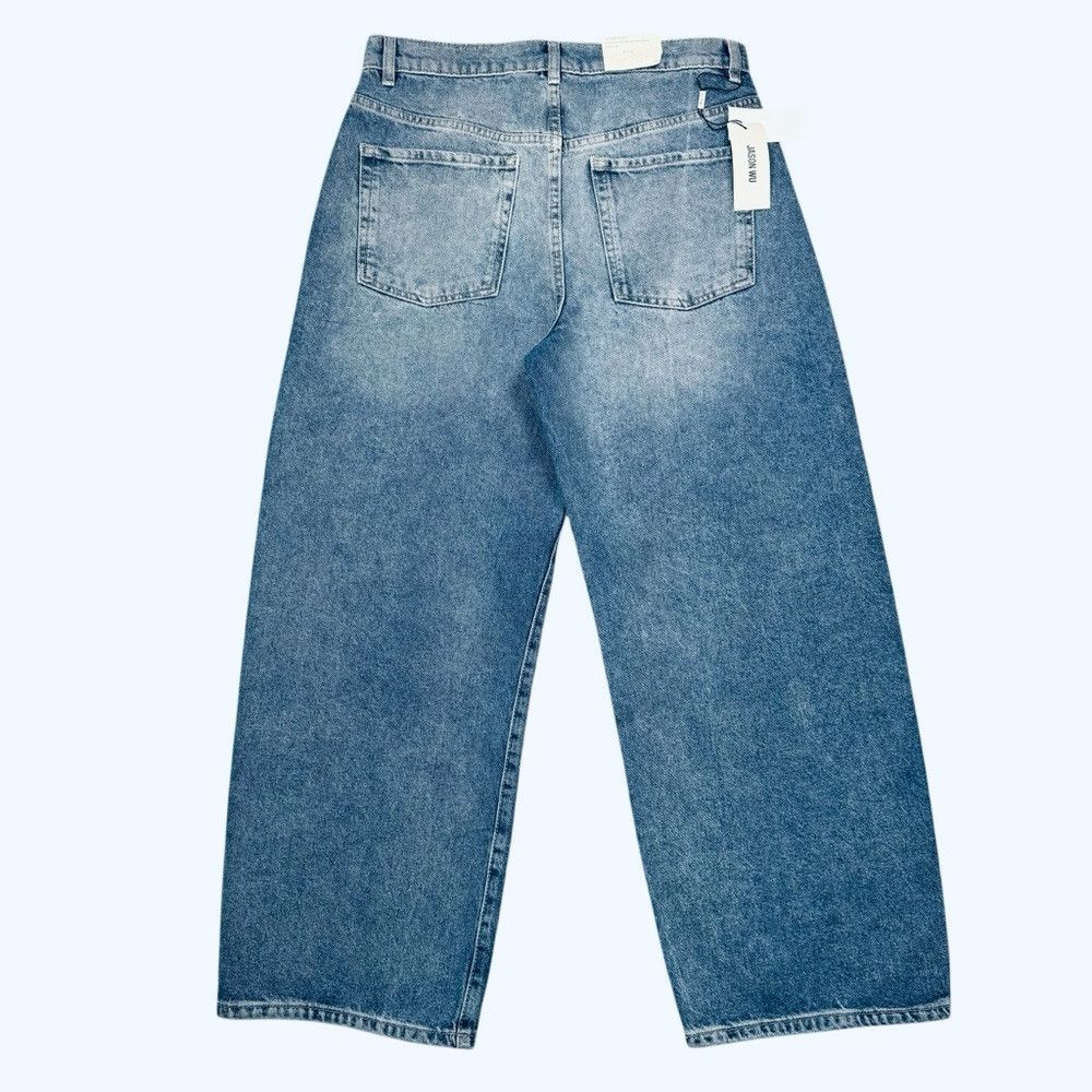 Jason Wu NWT New $229 Jason Wu High Waist Ankle Relaxed Barrel Jeans Size 28" / US 6 / IT 42 - 3 Thumbnail