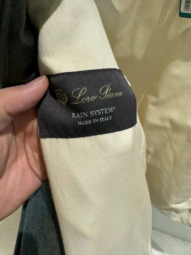 Loro Piana LORO PIANA Men's collarless casual jacket coat Size US S / EU 44-46 / 1 - 5 Thumbnail