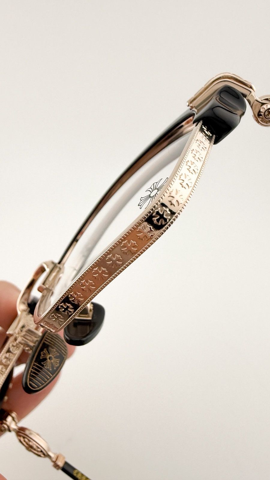 Chrome Hearts RARE! CHROME HEARTS NIPPLOPOLIS GLASSES Size ONE SIZE - 5 Thumbnail