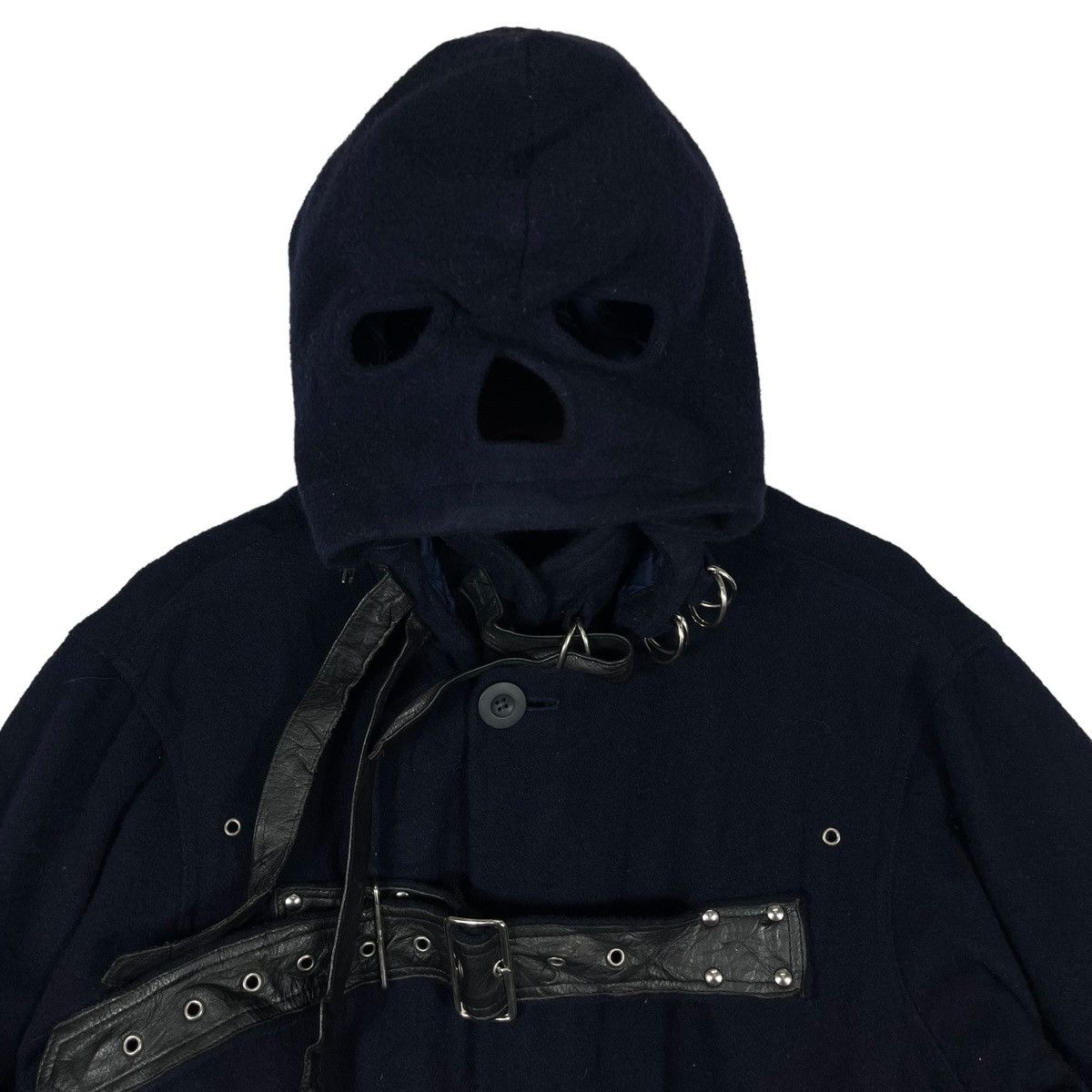 If Six Was Nine × Seditionaries Vintage Milkboy Industrial Punk Long Jacket Duffle Coat Size US L / EU 52-54 / 3 - 8 Thumbnail
