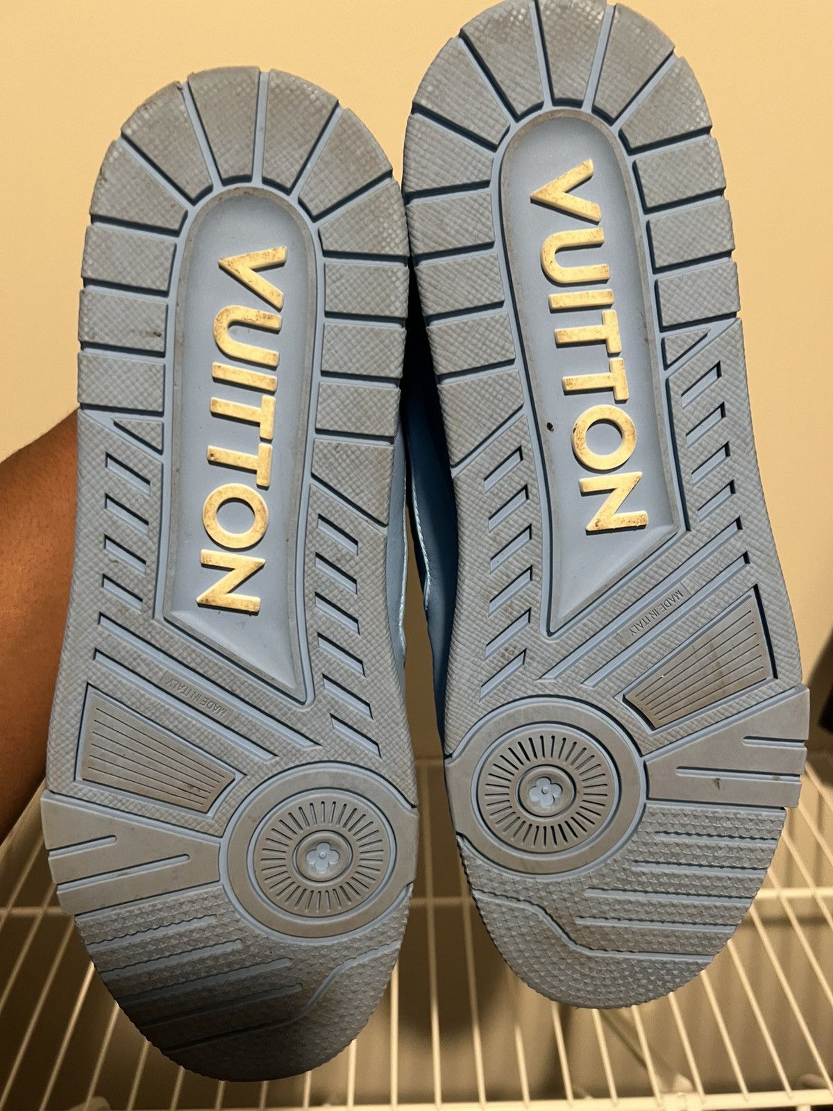 Louis Vuitton Louis Vuitton Trainer ‘SKY BLUE’ Size US 12 / EU 45 - 12 Thumbnail