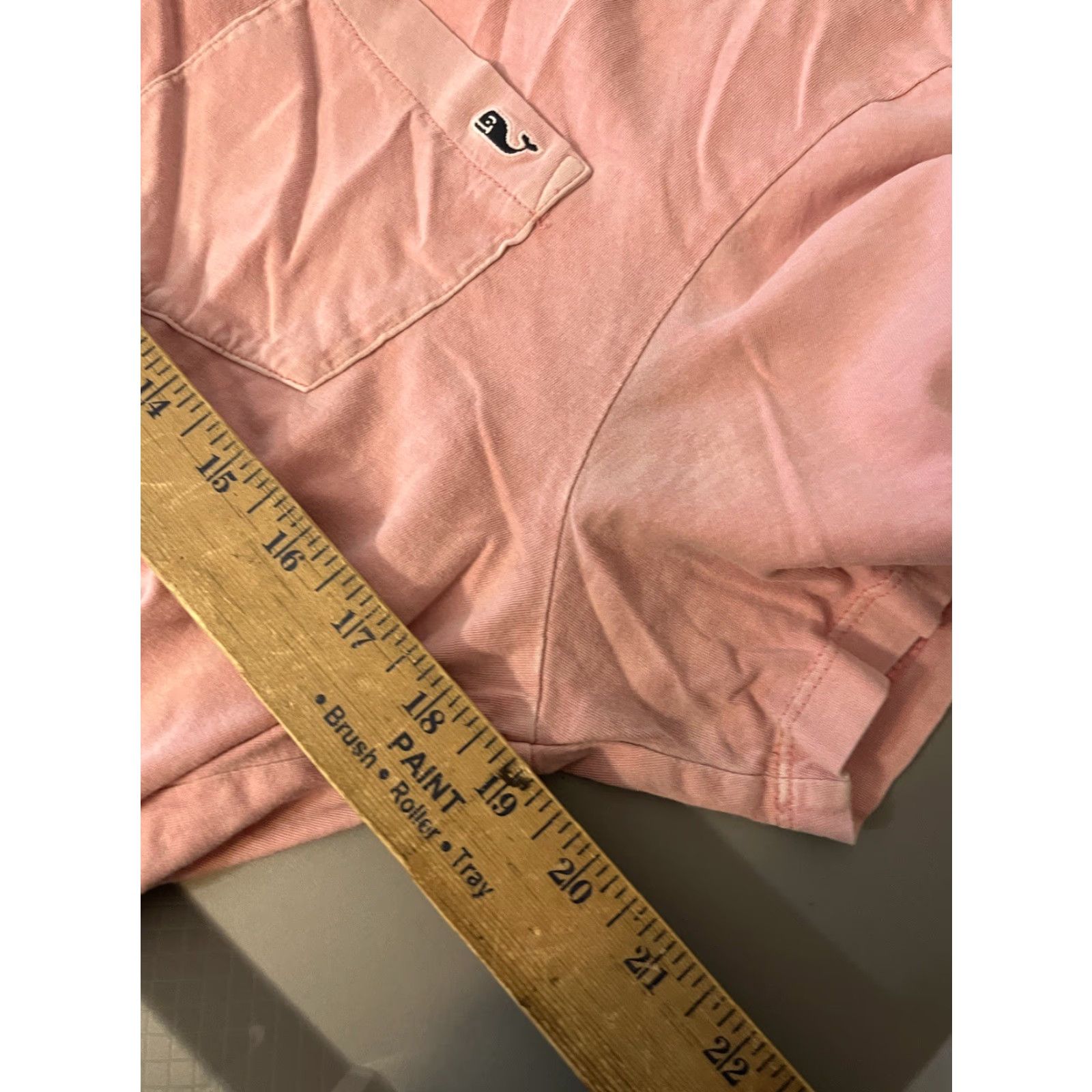 Vineyard Vines Vineyard Vines Polo Men Solid Short Sleeve Pink Shirt Size US L / EU 52-54 / 3 - 5 Thumbnail