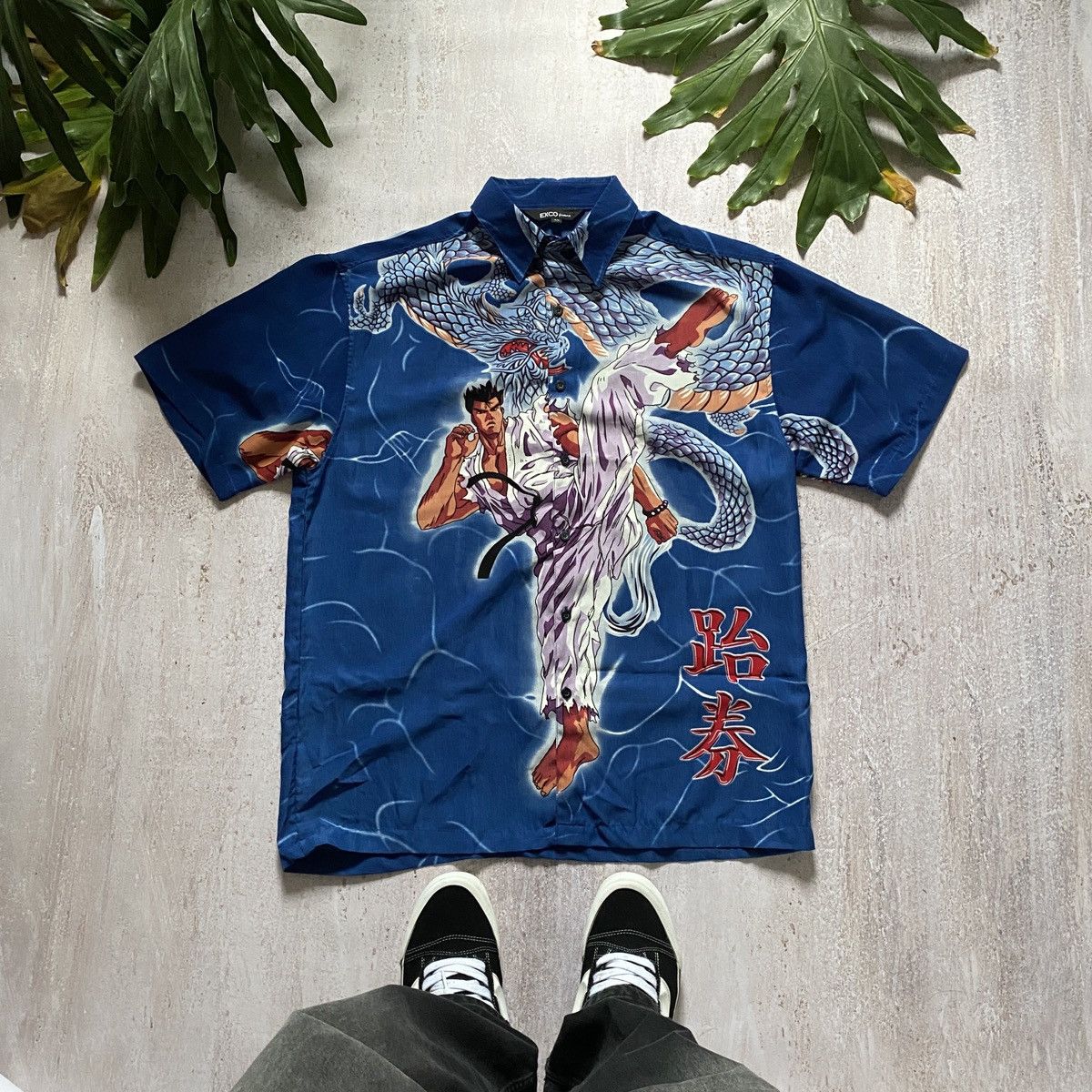 Japanese Brand VINTAGE ANIME BOXY SHIRT TEKKEN STYLE CRAZY HAWAII 174 Size US XL / EU 56 / 4 - 1 Thumbnail