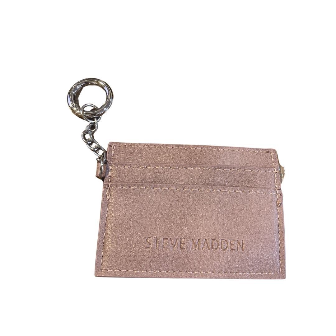 Steve Madden Faux Leather Mauve Crossbody Bag Fringe Tassel Charm NWOT Size ONE SIZE - 4 Thumbnail