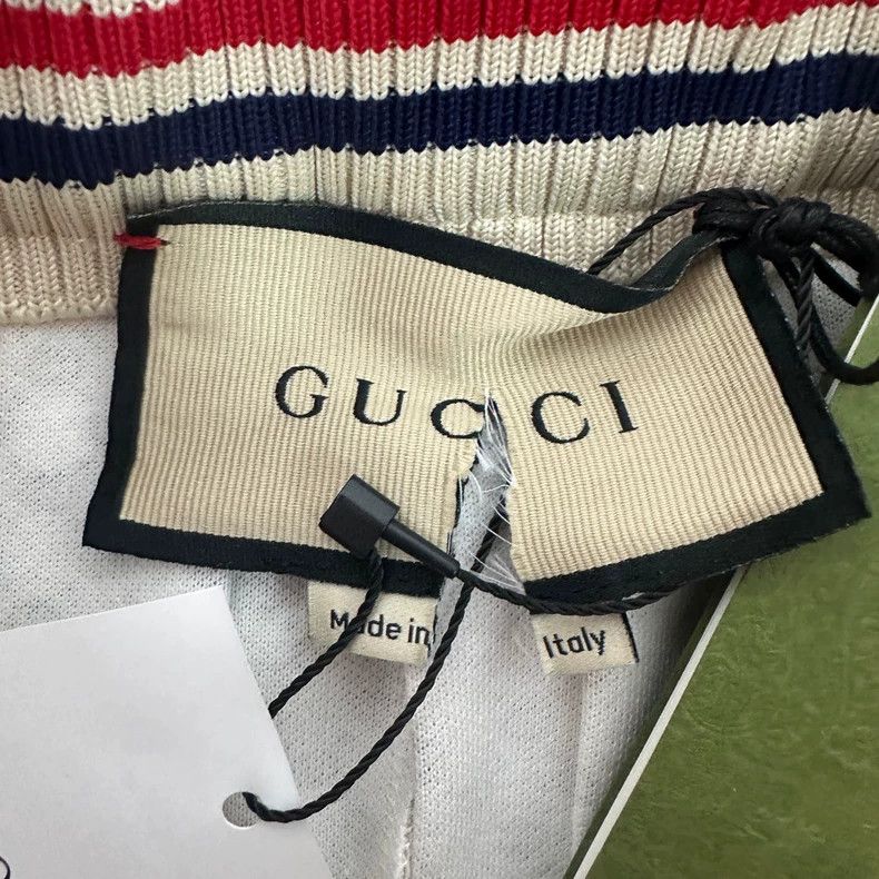 Gucci GucciSize XXS Letter mid-waist loose interlocking double G Size 24" / US 00 / IT 34 - 6 Thumbnail
