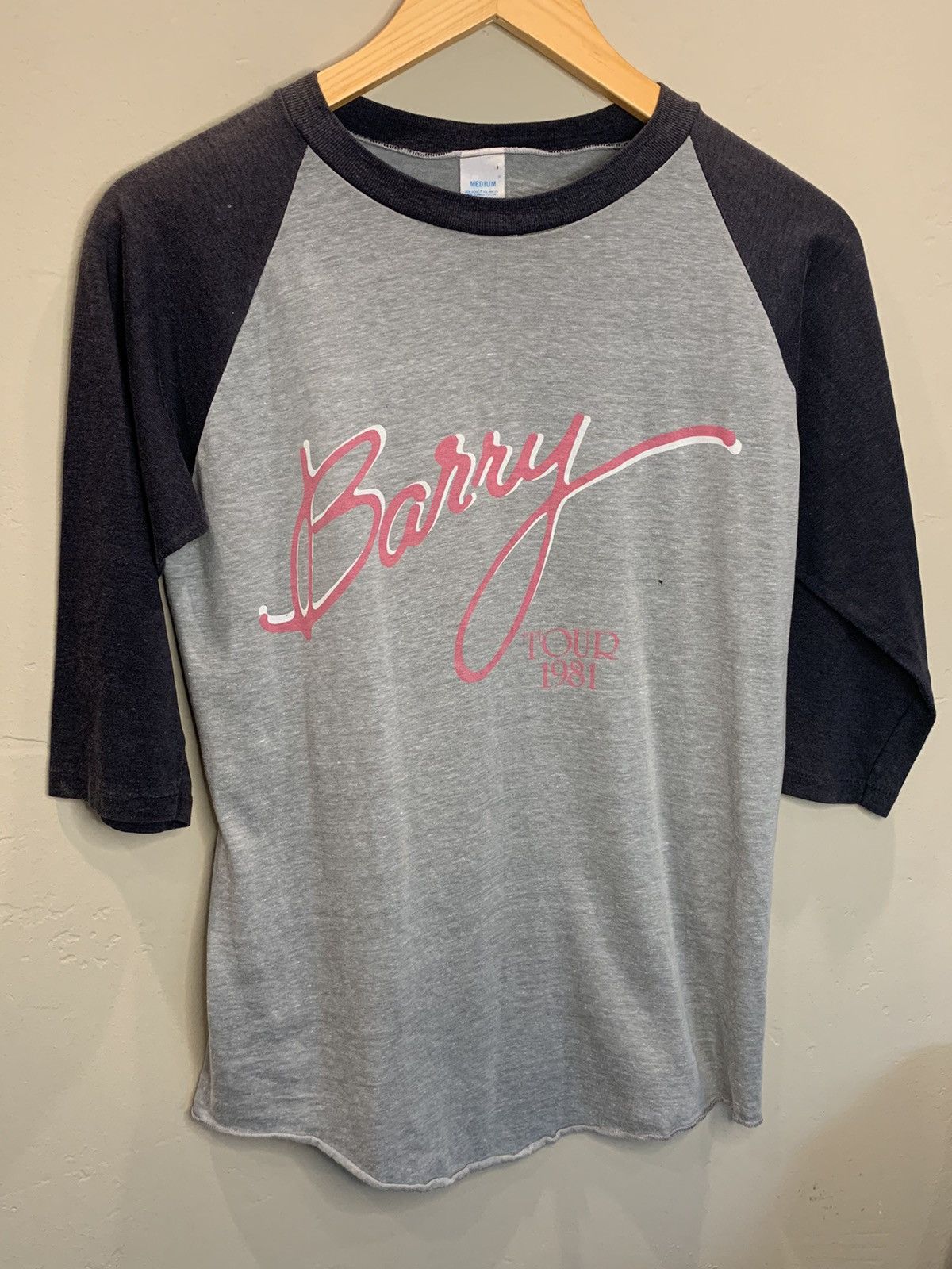 RARE* Vintage 1981 Barry Manilow Concert Single Stitch Shirt