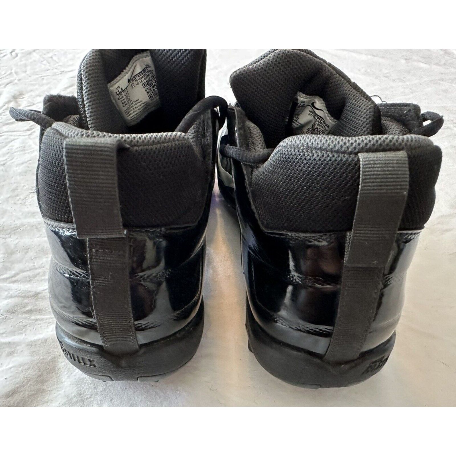 Nike Nike Alpha Fast Flex Men Sz 11.5 Black/White Football Cleats Size US 11.5 / EU 44-45 - 2 Thumbnail
