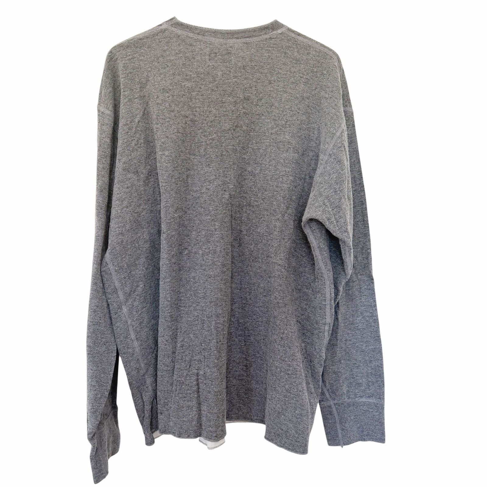 L.L. Bean LL Bean Gray Double Layer Long Sleeve Wool Blend Shirt 2XLT Size US XXL / EU 58 / 5 - 3 Thumbnail