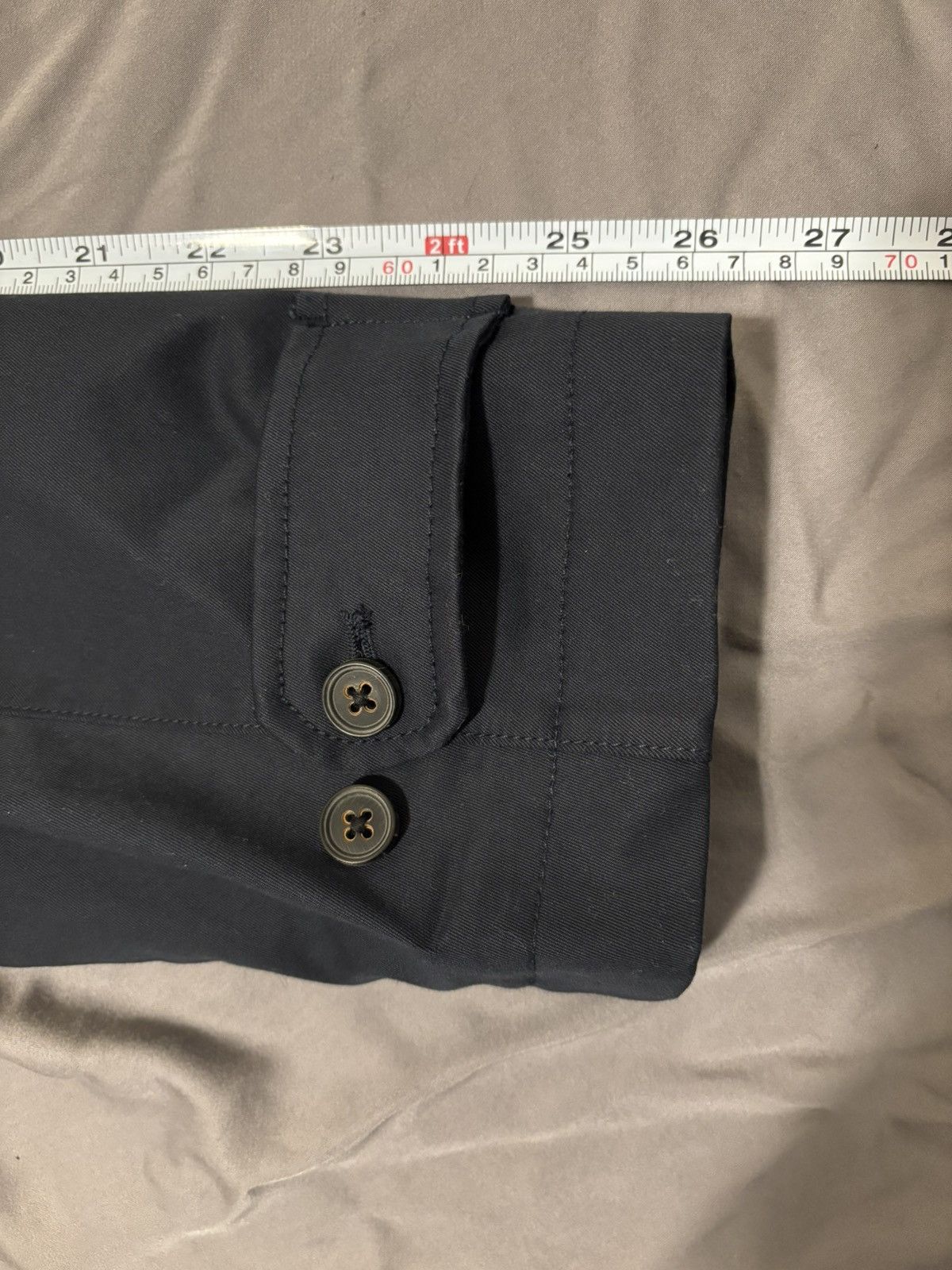 John Varvatos $1298 NWT John Varvatos Garvin Coat 52 Navy Blue Trench L Size US L / EU 52-54 / 3 - 17 Thumbnail