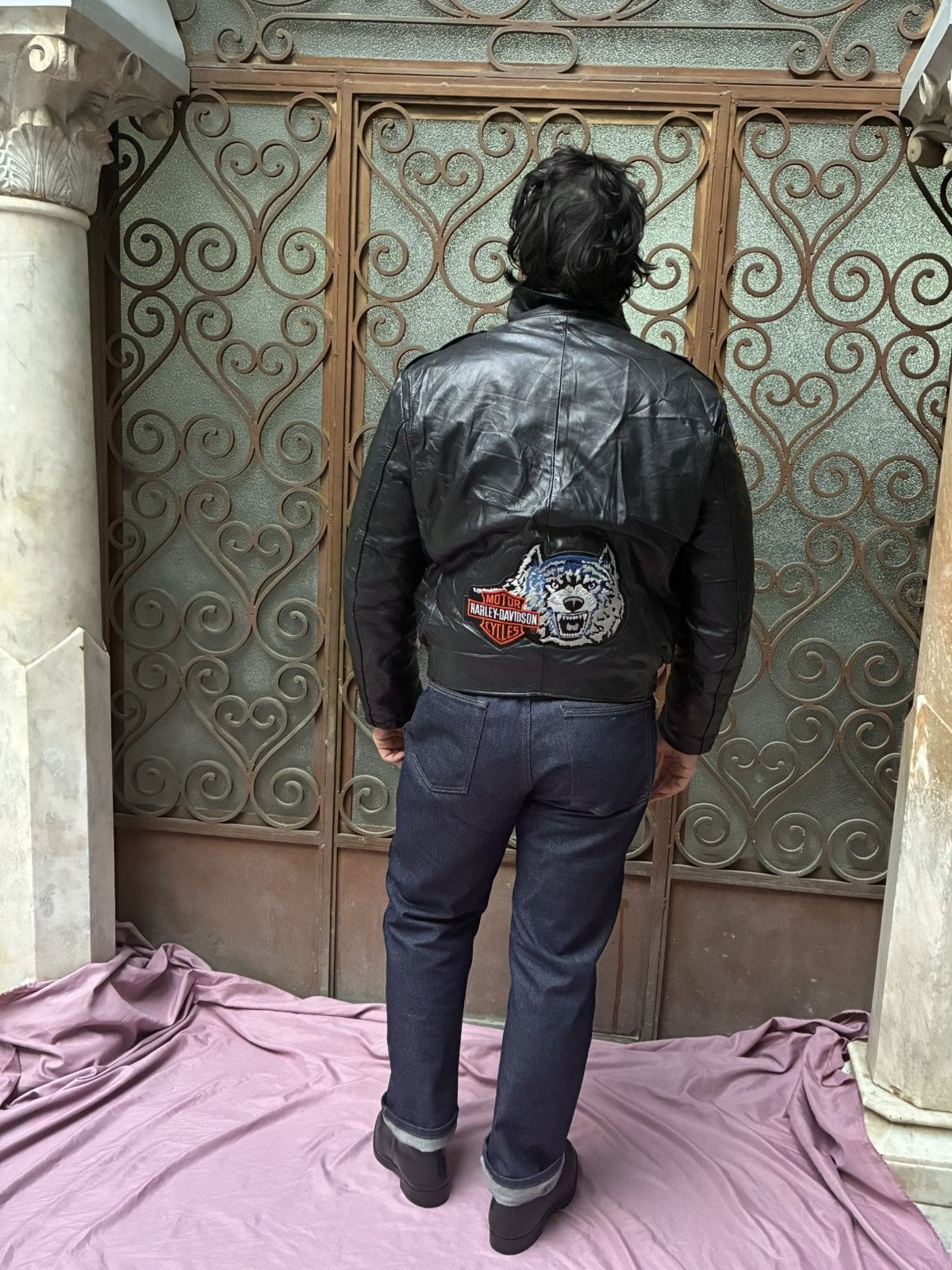 Harley Davidson HARLEY DAVIDSON FOR CHICAGO POLICE DEPT LEATHER JACKET Size US M / EU 48-50 / 2 - 6 Thumbnail