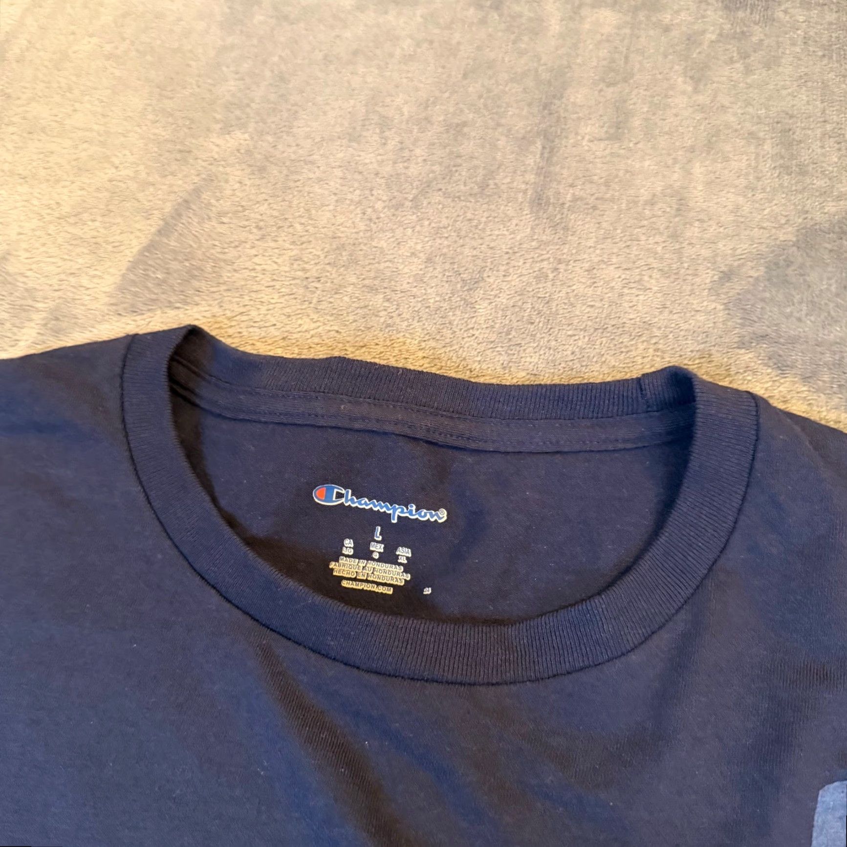 Champion Champion Shirt Mens Large Navy Door County Wisconsin Great Lakes Long Sleeve Size US L / EU 52-54 / 3 - 2 Thumbnail