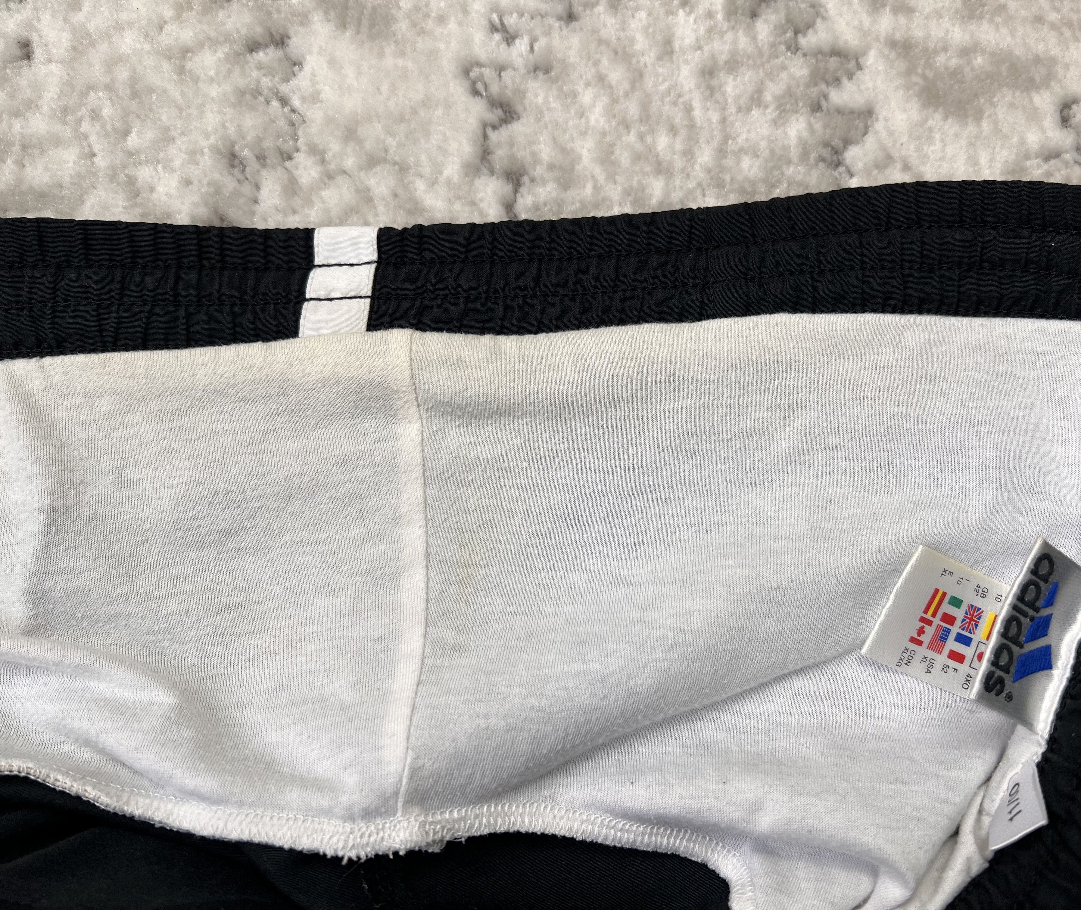 Adidas × Vintage Vintage Adidas 3-Stripes Swim Shorts Y2K XL Size US 36 / EU 52 - 14 Thumbnail