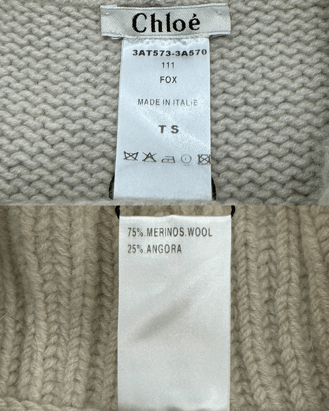 Chloe Chloé by Phoebe Philo AW03 Super High Neck Top Size XS / US 0-2 / IT 36-38 - 10 Thumbnail