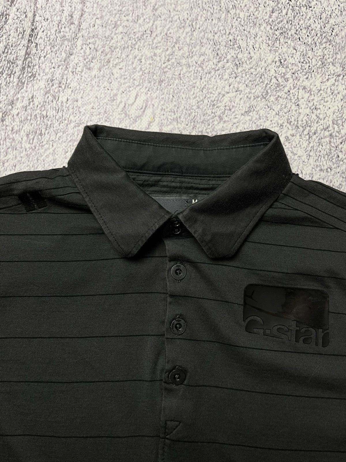 G-Star Vintage G star raw stripe polo Size US M / EU 48-50 / 2 - 9 Thumbnail