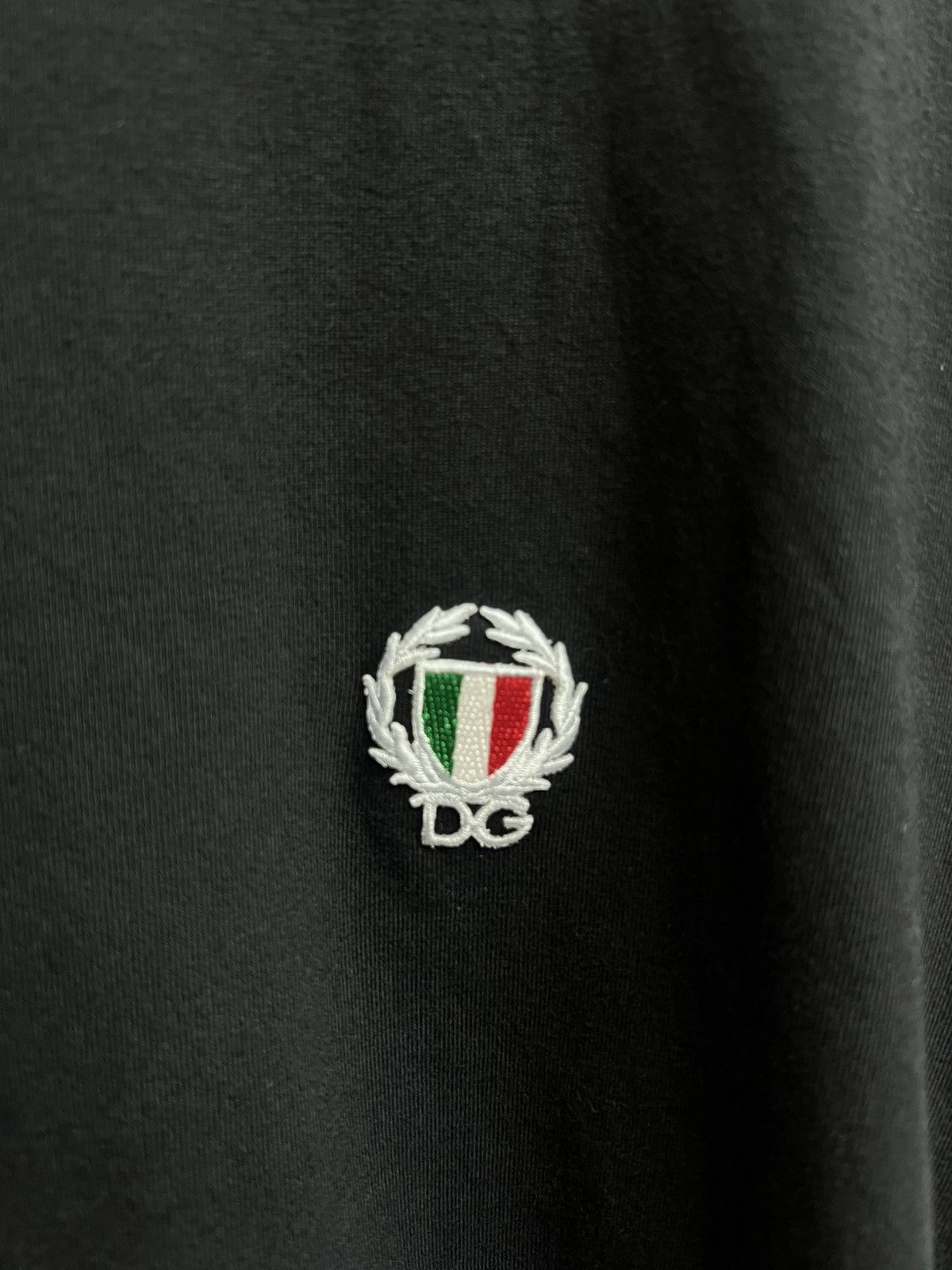 Dolce & Gabbana Dolce & Gabbana Black Tee Size US XL / EU 56 / 4 - 4 Thumbnail