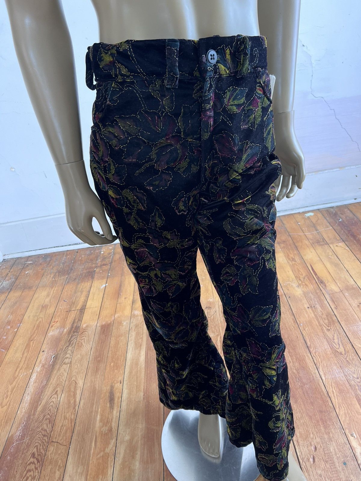 Other Velvet bell bottoms Jeans 32 By Anna Herman Size US 32 / EU 48 - 1 Thumbnail