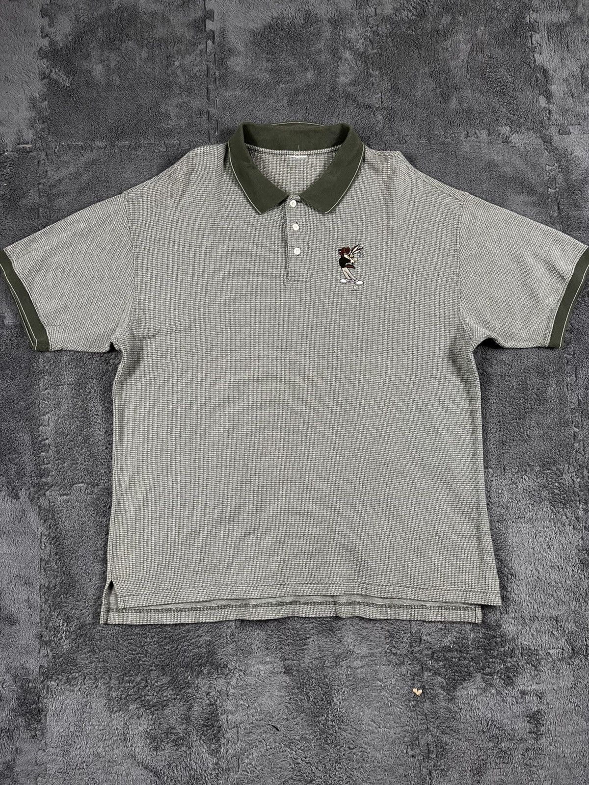 Cartoon Network VINTAGE 90s LONELY TUNES LOGO POLO TEE SIZE XL RARE Size US XL / EU 56 / 4 - 1 Thumbnail