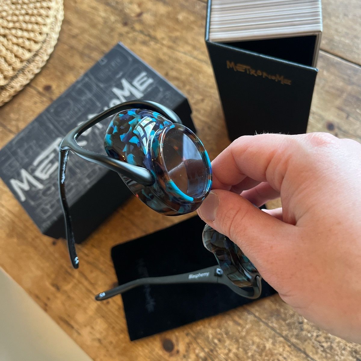 Japanese Brand Metronome Resonance Metal Sunglasses Size ONE SIZE - 4 Thumbnail
