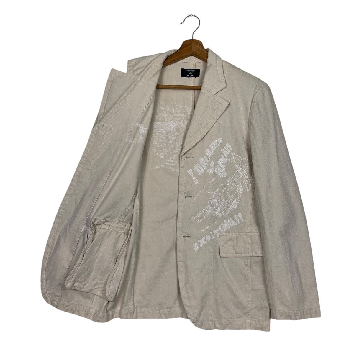 CABANE de ZUCCa Cabane De Zucca Hawaii Printed Jacket Size US S / EU 44-46 / 1 - 9 Thumbnail