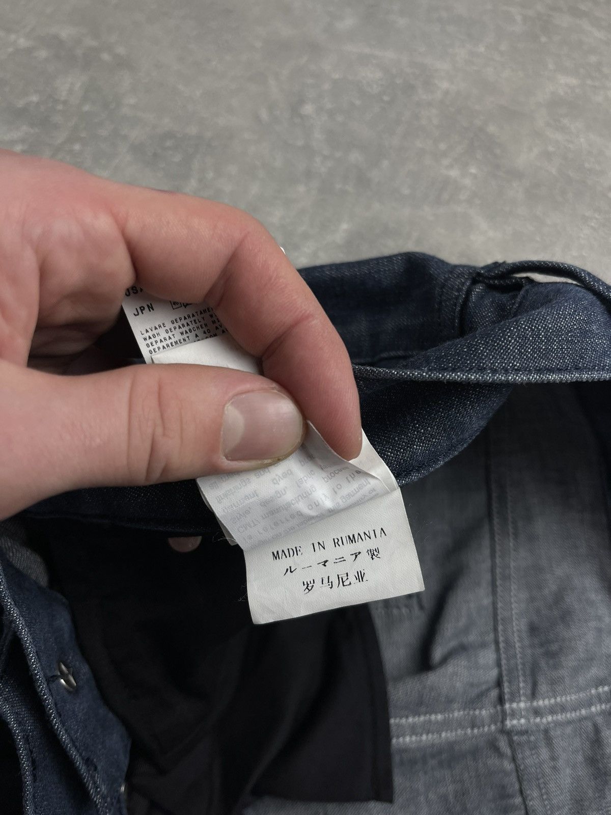 Stone Island Stone Island SL Slim Jeans Early 2010s Dark Blue Denim Size US 33 - 15 Thumbnail